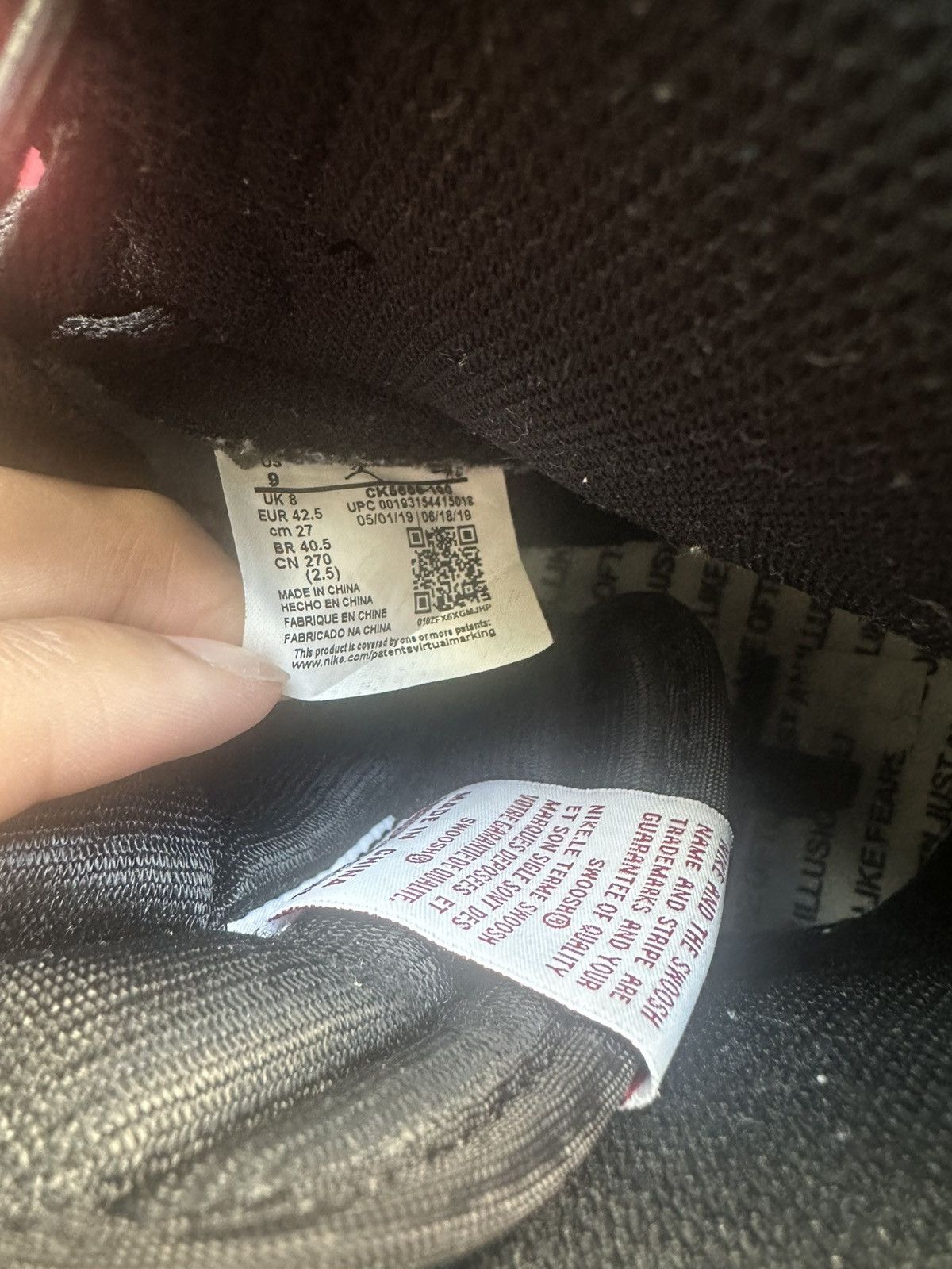 Jordan Brand × Nike Jordan 1 fearless size 9 Size US 9 / EU 42 - 8 Thumbnail