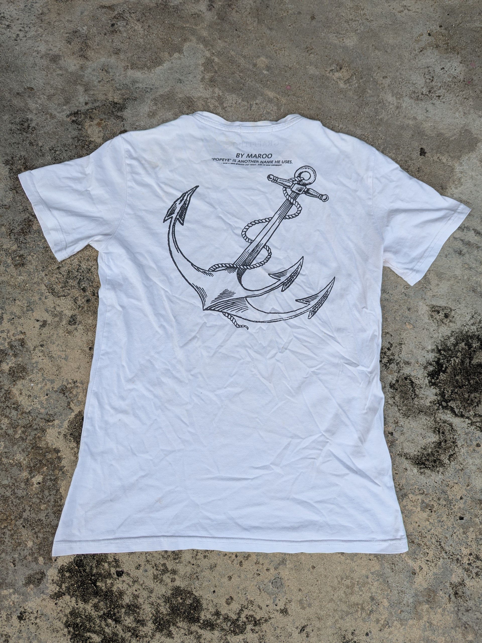 Cartoon Network × Japanese Brand Popeye Graphic Tee By Graffitis Story Size US S / EU 44-46 / 1 - 11 Thumbnail
