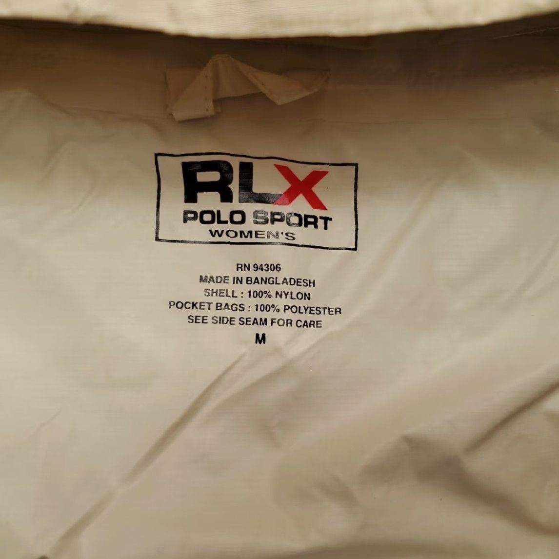 Vintage VINTAGE Polo Sport RLX Jacket Womens M Pale Yellow Hooded Windbreaker Packable Size M / US 6-8 / IT 42-44 - 7 Thumbnail
