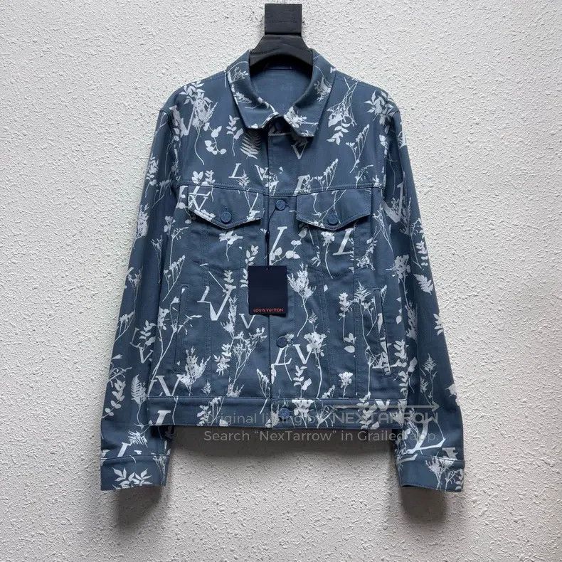 Louis Vuitton Louis Vuitton New deciduous wheat ear full print denim jac Size US M / EU 48-50 / 2 - 1 Thumbnail
