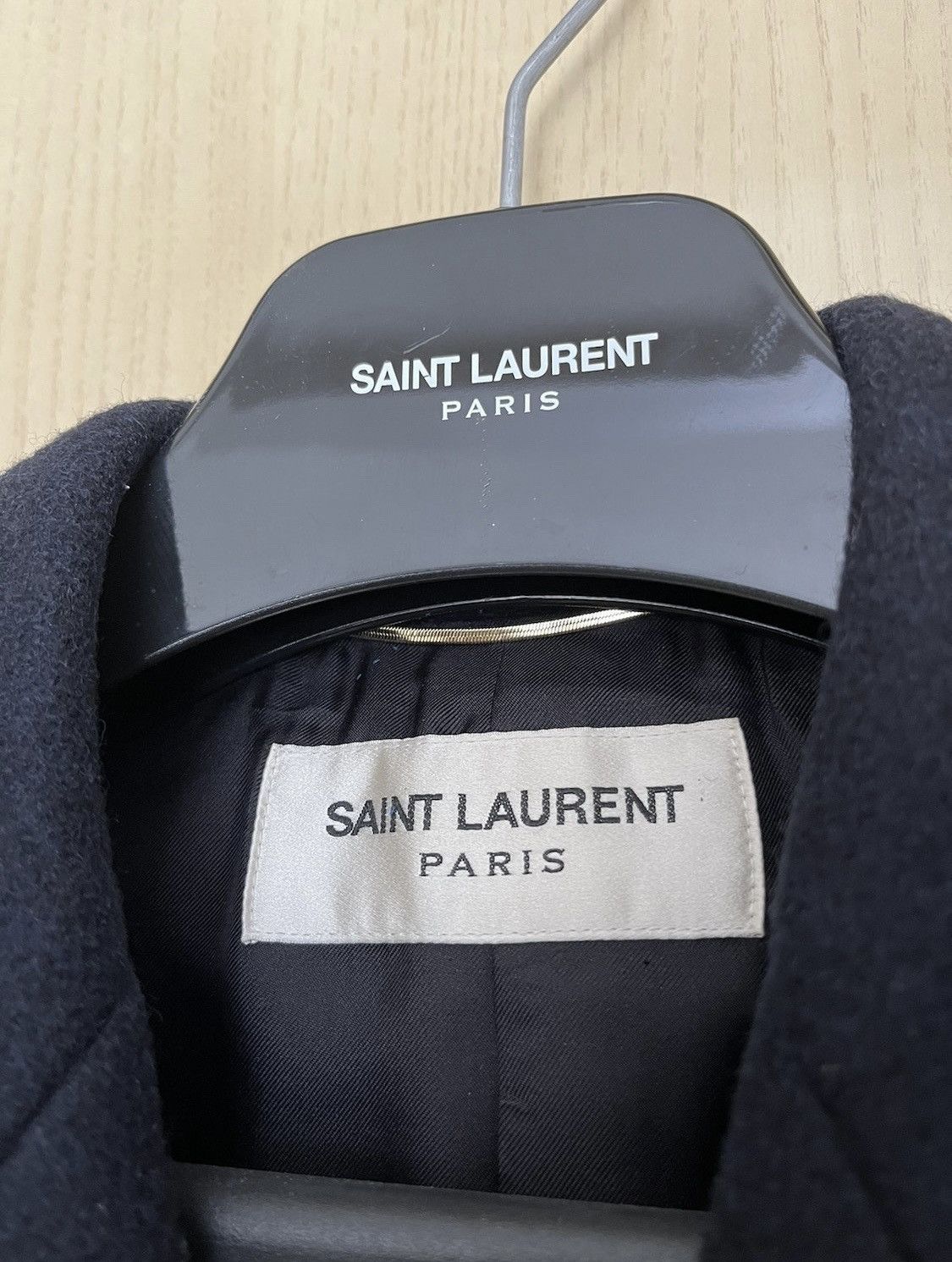 Hedi Slimane × Saint Laurent Paris Saint laurent AW13 Allure navy coat Size US M / EU 48-50 / 2 - 4 Thumbnail