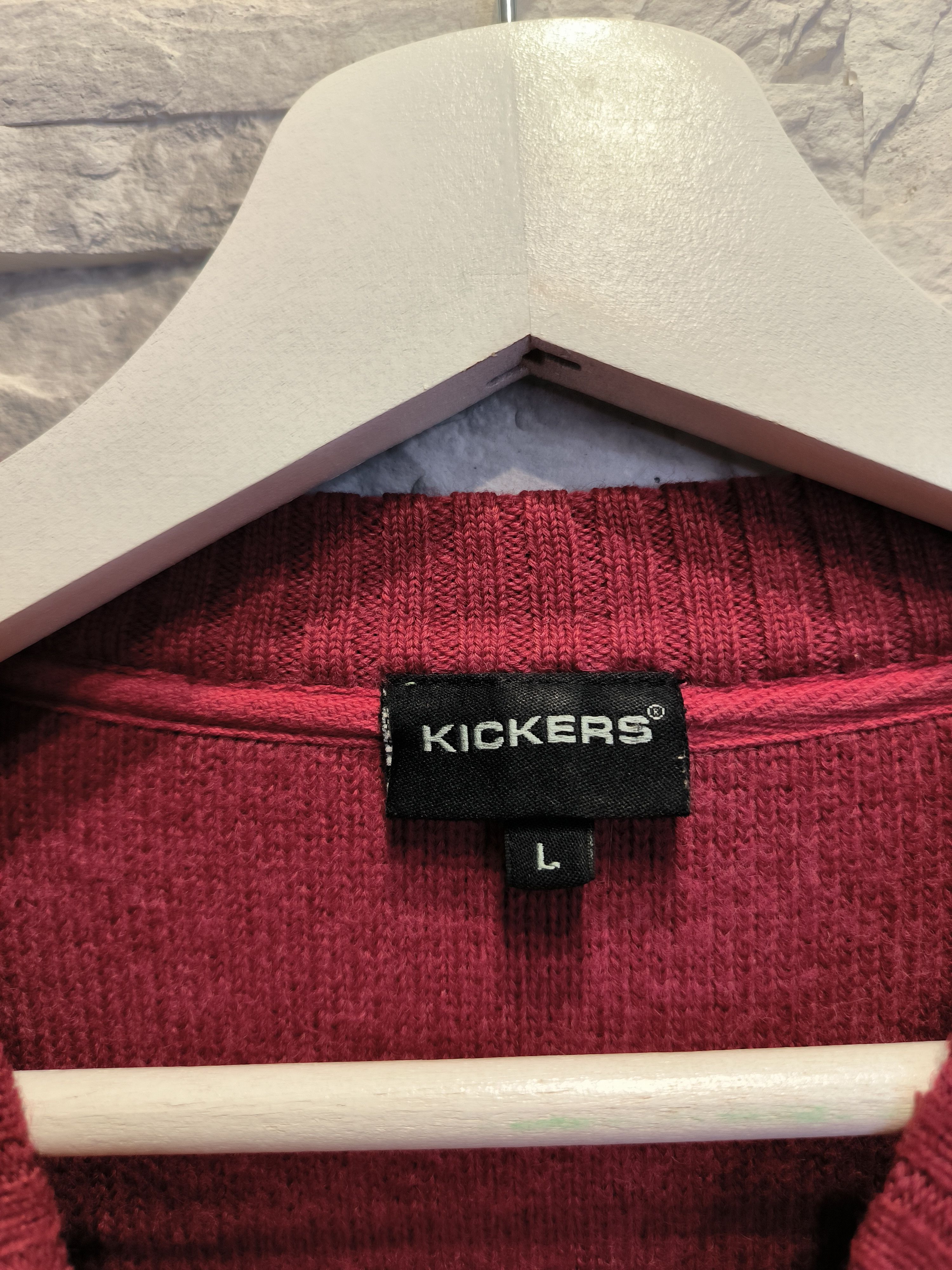 Kickers × Vintage Kickers Vintage Sweatshirt Wool Big Logo Sweater Crewneck Size US M / EU 48-50 / 2 - 4 Thumbnail