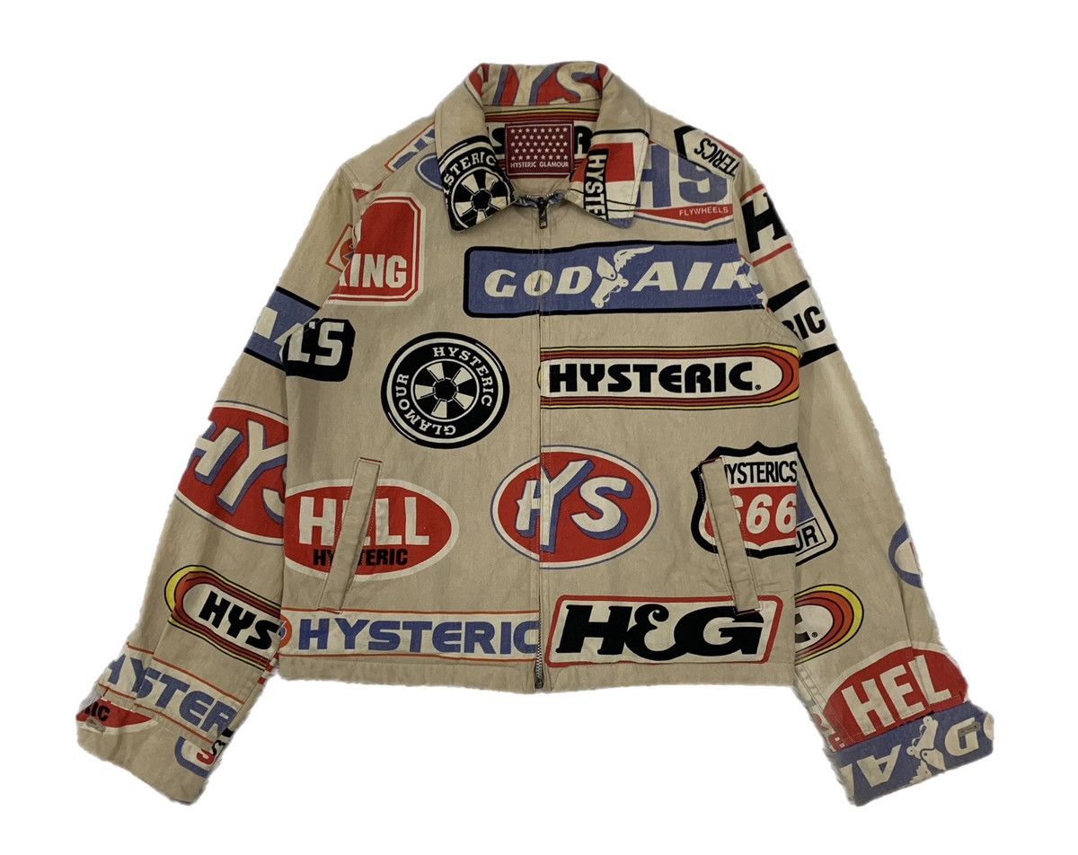Hysteric Glamour Rare Hysteric Glamour Full Print Jacket Size US S / EU 44-46 / 1 - 1 Thumbnail