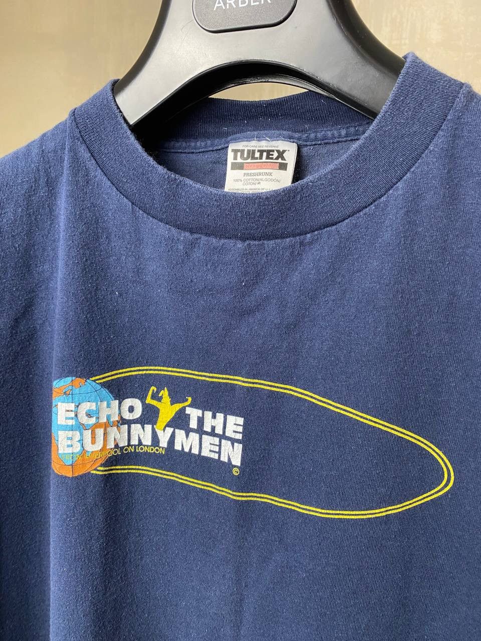 Band Tees 🔥 Echo & The Bunnymen Vintage 90s Rock Punk Band T Shirt Size US XL / EU 56 / 4 - 6 Thumbnail