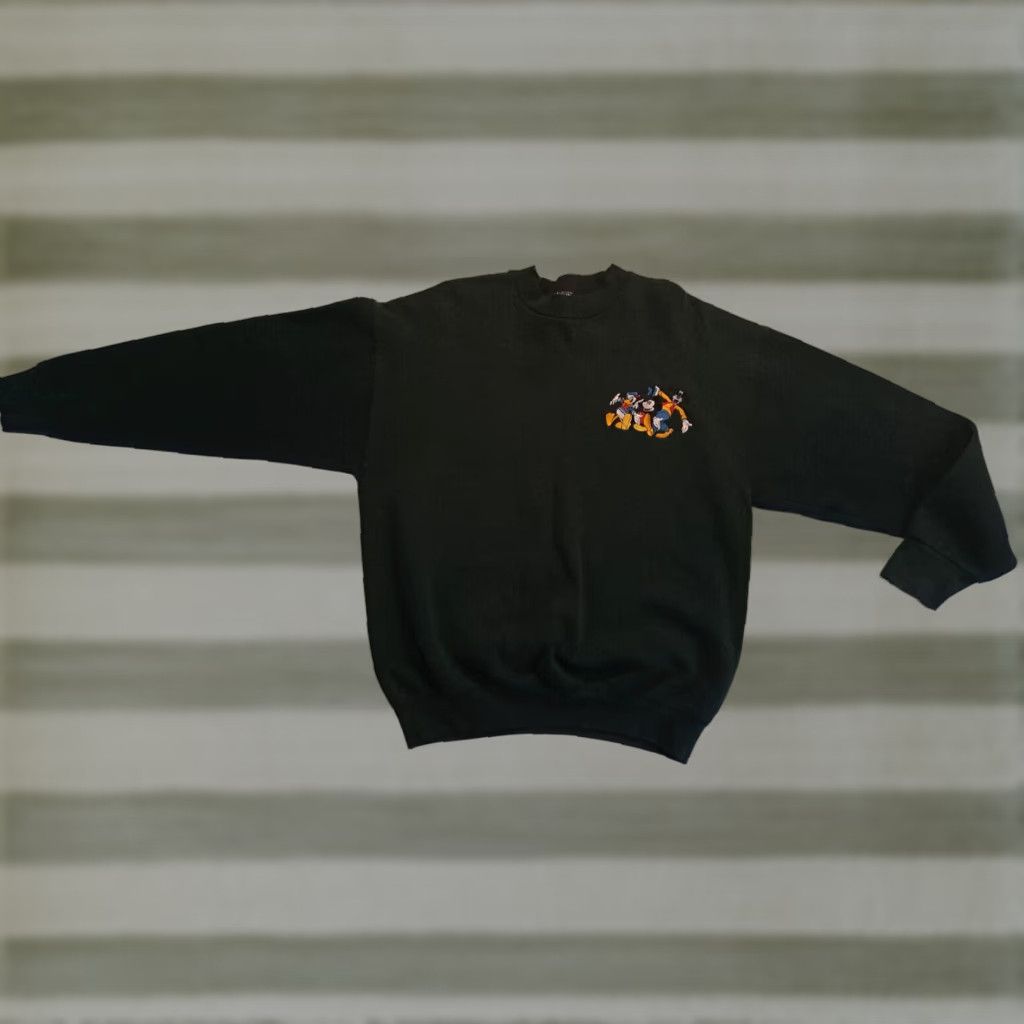 X-LARGE Dancing Donald Mickey and Goofy X-Large USA Made Sweatshirt Mickey&Company Green Size US XL / EU 56 / 4 - 1 Thumbnail