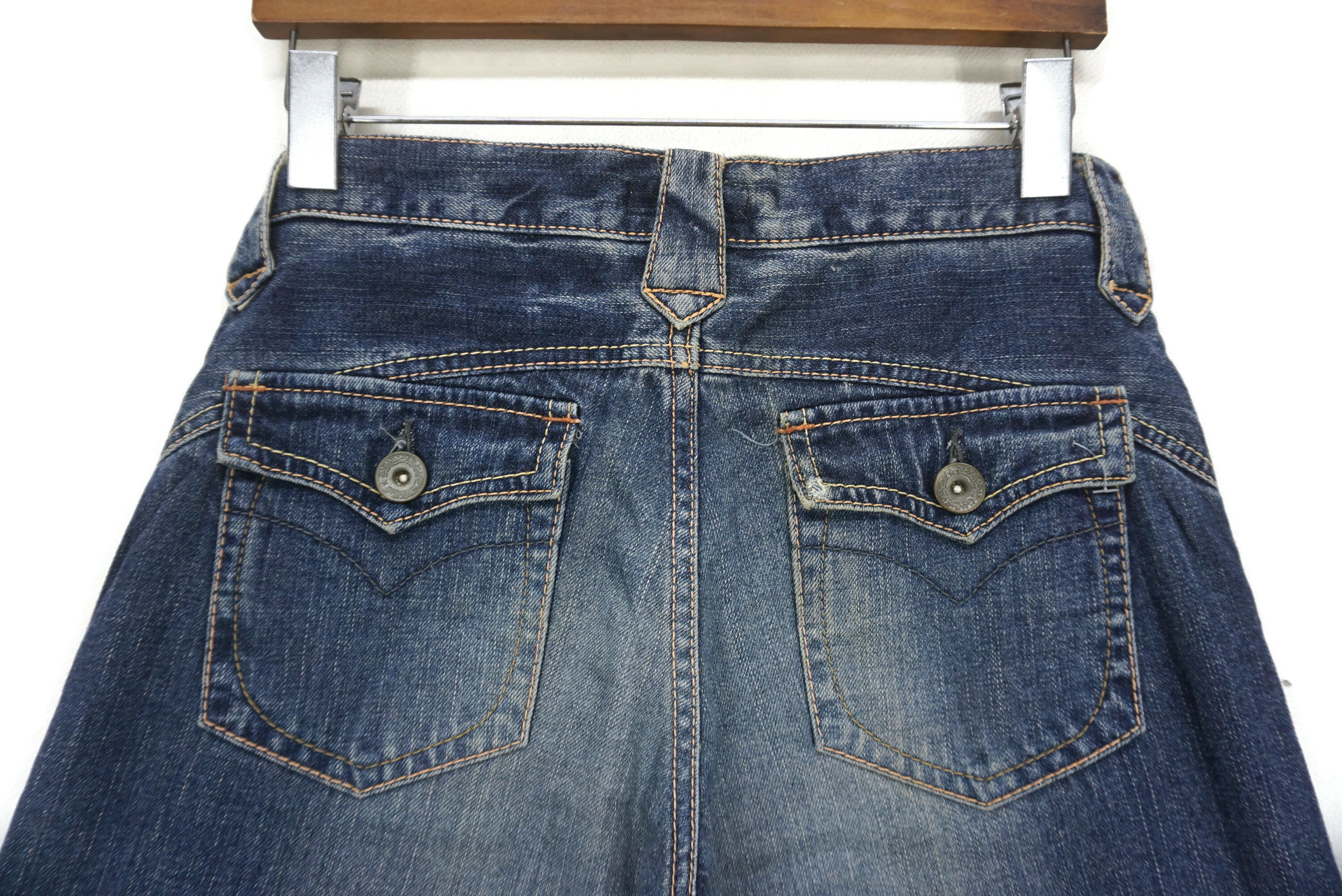 Japanese Brand Domingo Jeans Size W29xL30.5 Low-Rise Bootcut Denim Japan Size US 28 / EU 44 - 7 Thumbnail