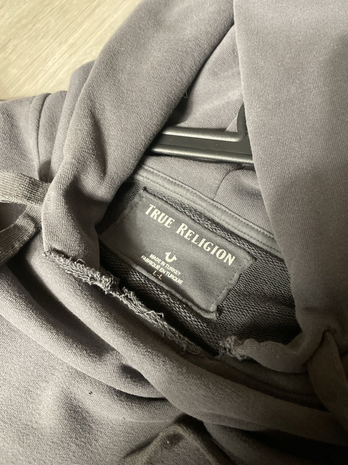 True Religion True Religion hoodie smile grey Size US L / EU 52-54 / 3 - 3 Thumbnail