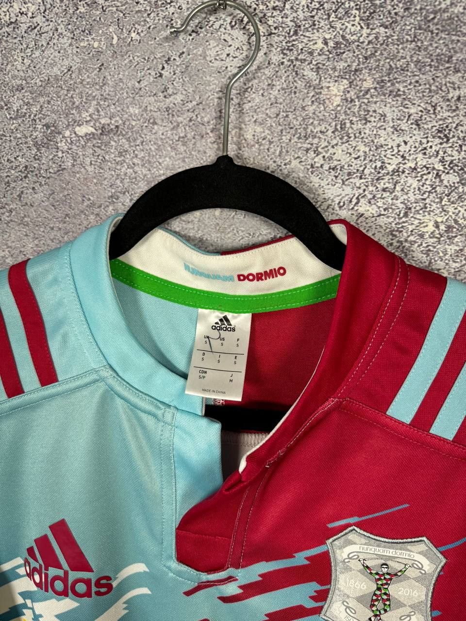 Adidas Harlequins Rugby Away Jersey 2016 Adidas 150th Anniversary Size US S / EU 44-46 / 1 - 6 Thumbnail
