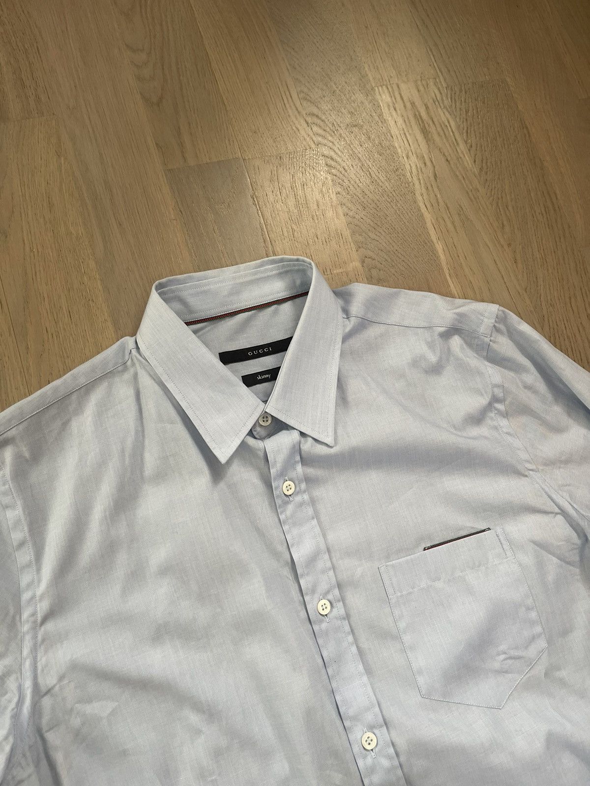 Gucci GUCCI shirt REAL MEASUREMENTS IN PHOTOS BY TAPE MEASURE Grailed