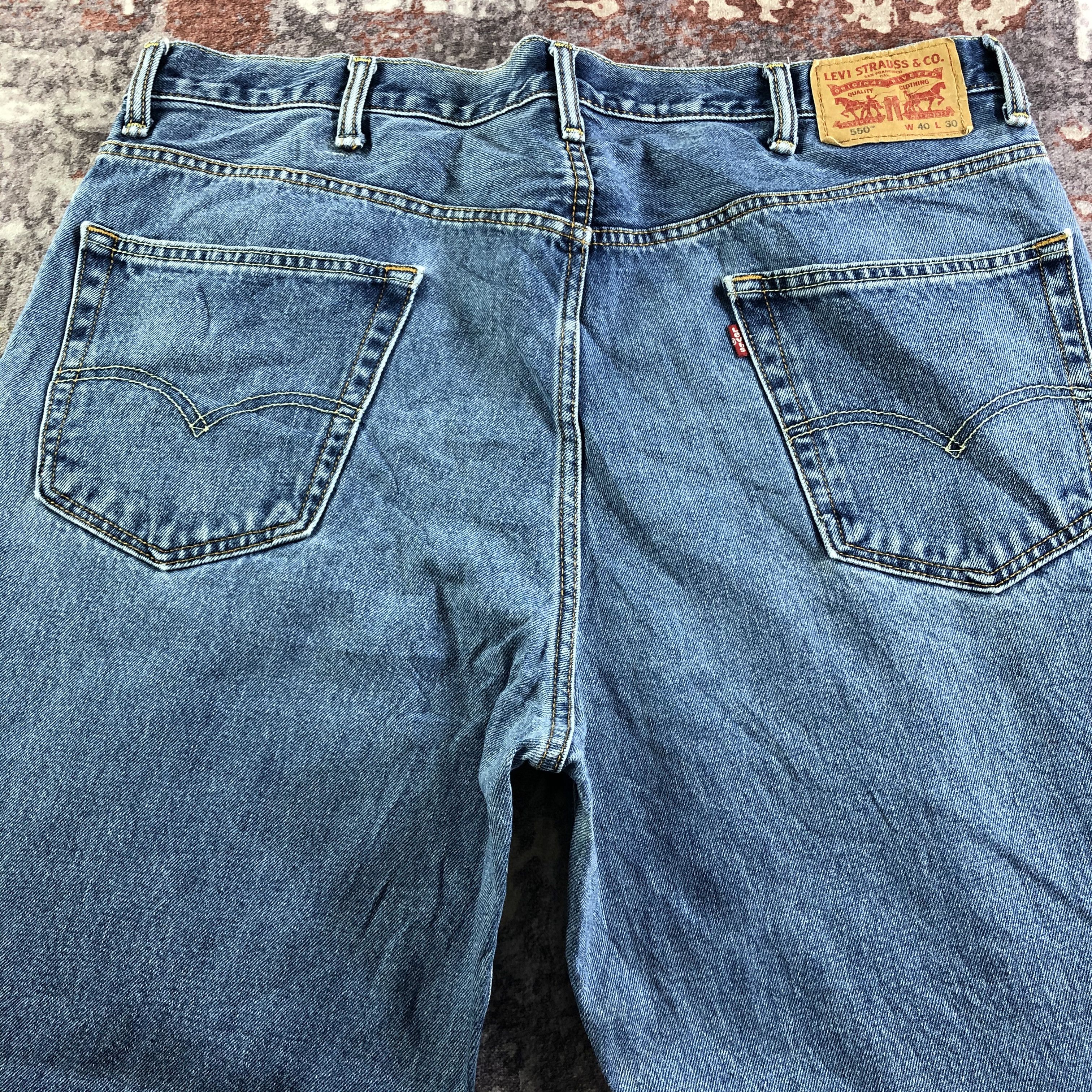 Levi's × Vintage Vintage Blue Wash Levis 550 Jeans-JM3493 Size US 41 - 5 Thumbnail