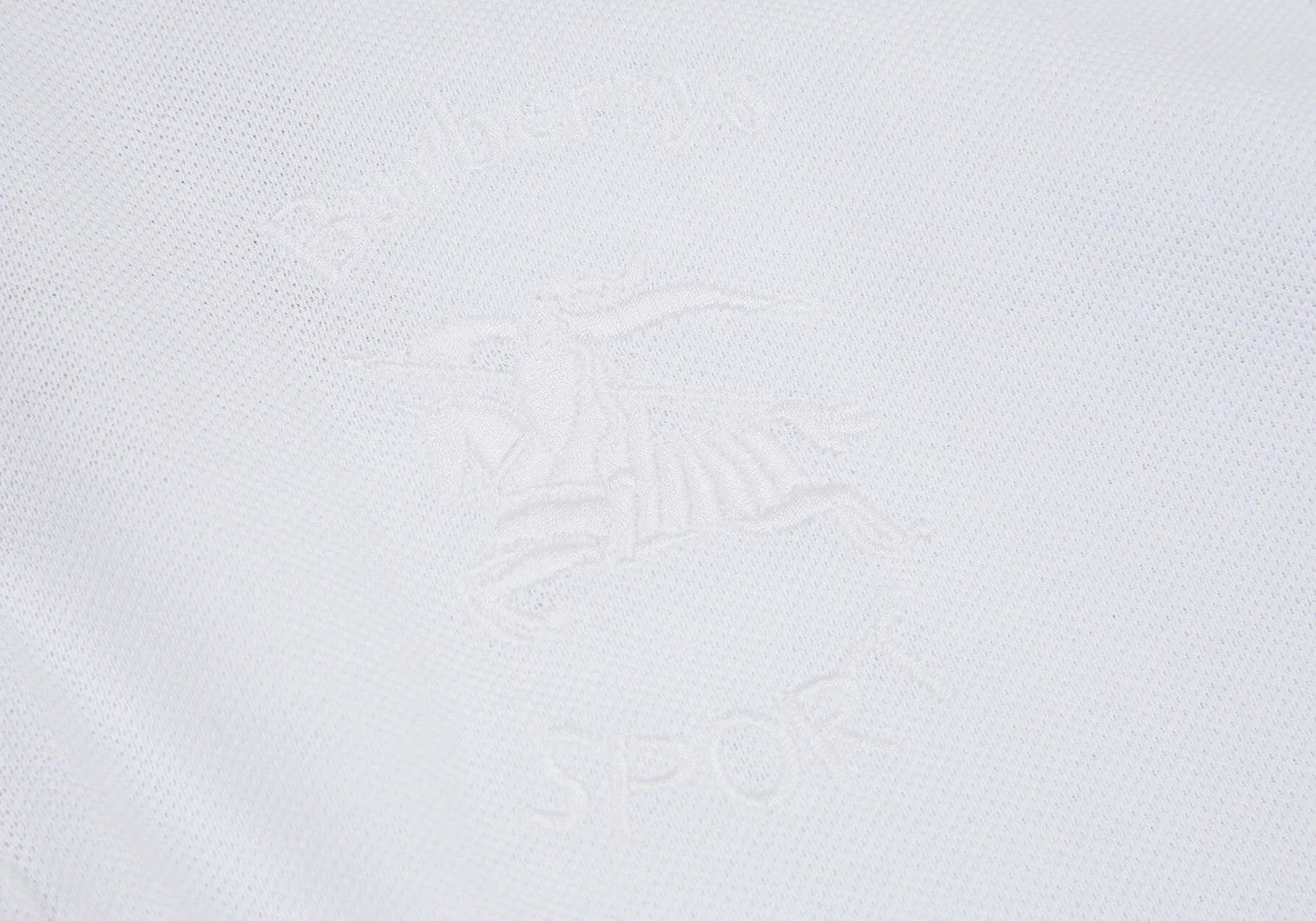 Burberry Equestrian Night Embroidered Polo Shirt White XXS Size US XXS / EU 40 - 8 Thumbnail