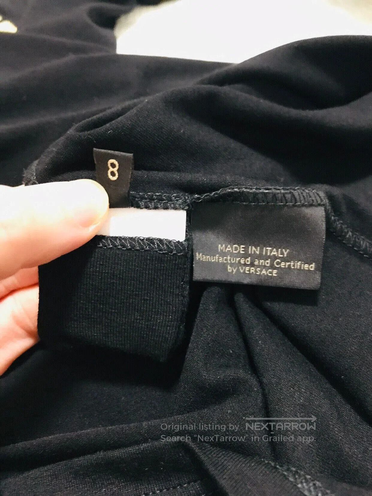 Versace VERSACE Medusa Print Black T-Shirt. Size US M / EU 48-50 / 2 - 7 Thumbnail