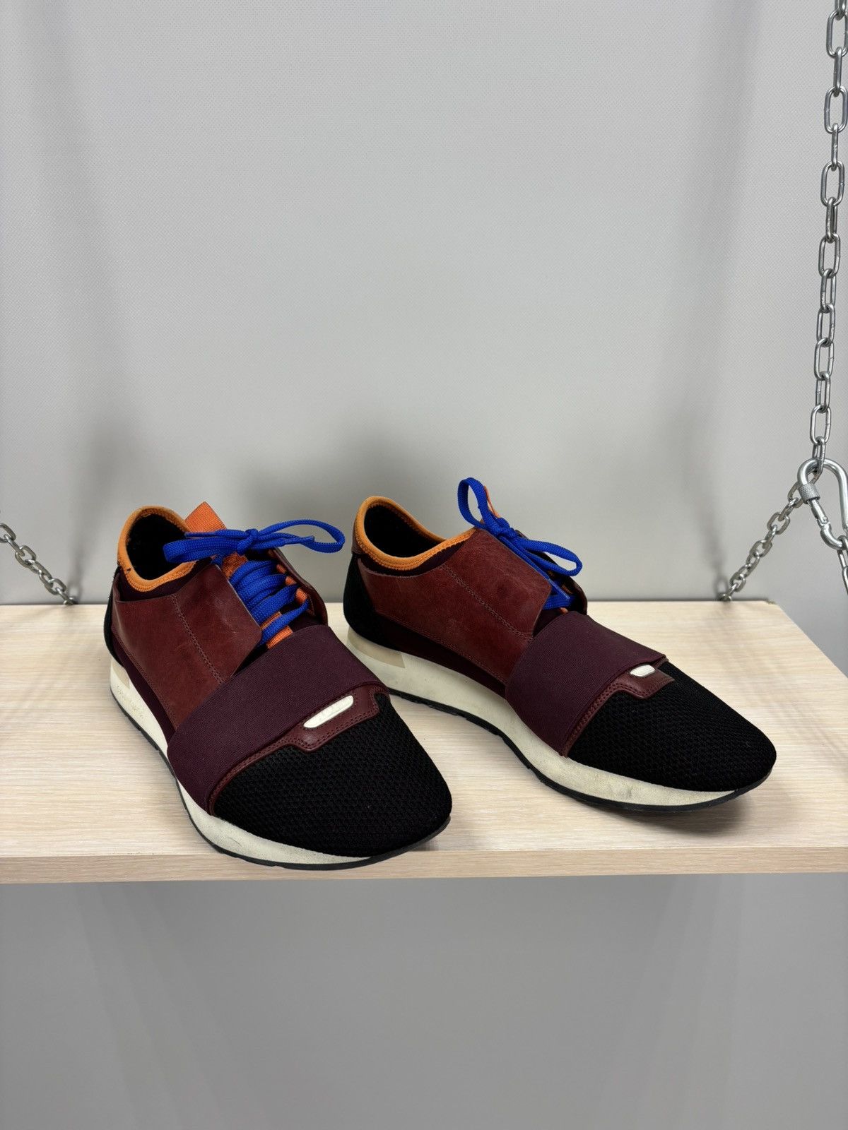 Balenciaga Mens sneakers Balenciaga Race Runner Size 41 Size US 8 / EU 41 - 2 Thumbnail