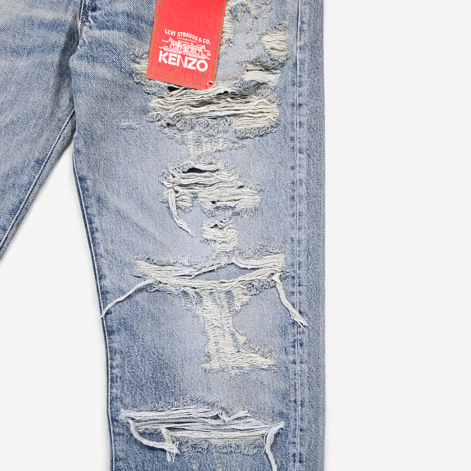 Kenzo × Levi's Levi's x Kenzo 1933 501 Selvedge Big E Made in Japan Size US 27 - 5 Thumbnail