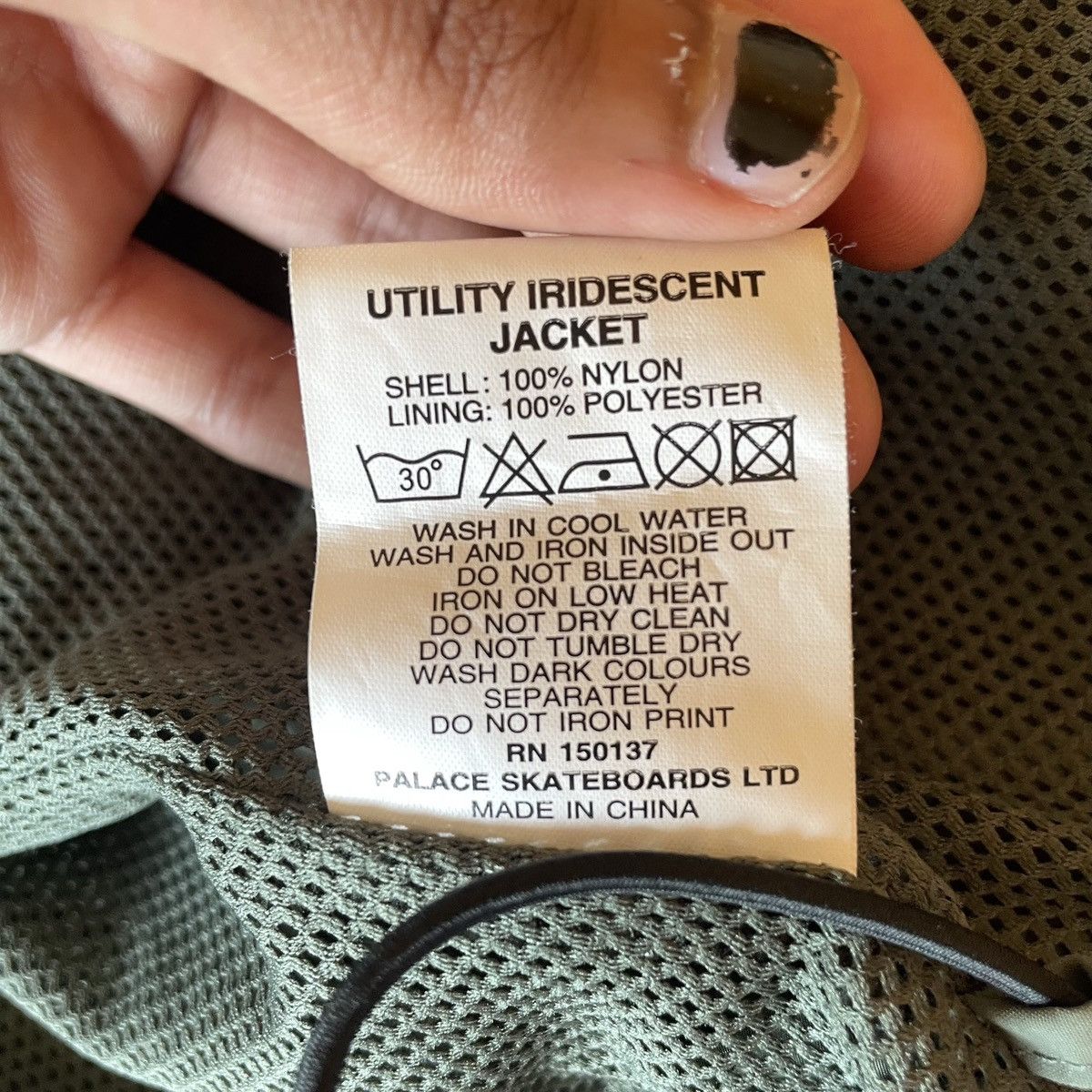 Palace Palace Utility Iridescent Jacket & Vest Size US L / EU 52-54 / 3 - 10 Thumbnail