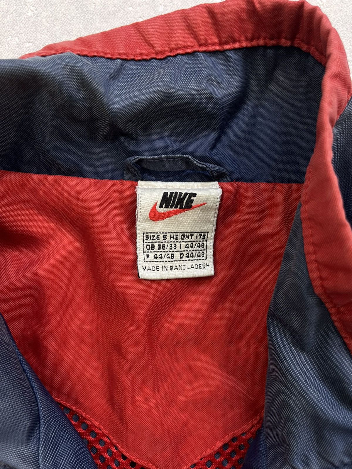 Nike × Vintage 90’s NIKE RETRO BIG SWOOSH LOGO OVERSIZED TRACK JACKET Y2K Size US S / EU 44-46 / 1 - 4 Thumbnail