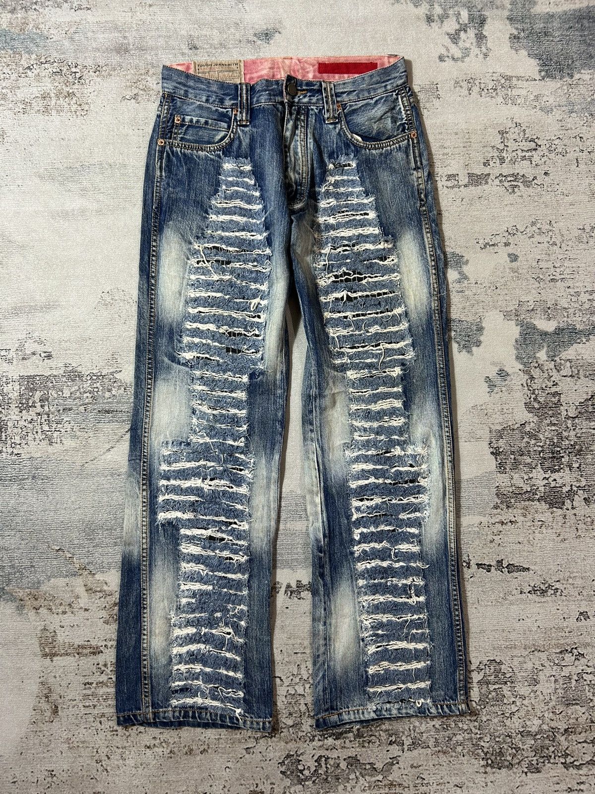 PPFM 2000s Seditionaries Distressed Tough Jeans Smith Size US 31 - 1 Thumbnail