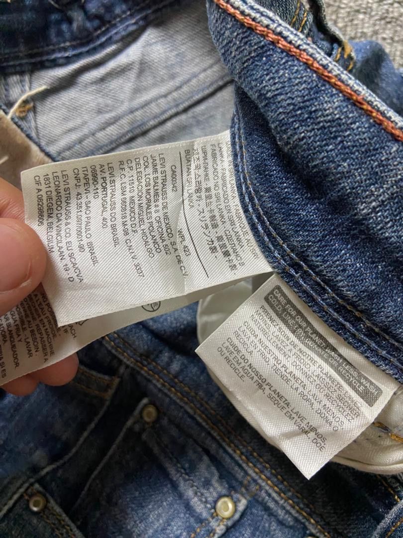 Levi's Levis Strauss Co. Denim Jeans (184) Size US 28 / EU 44 - 6 Thumbnail
