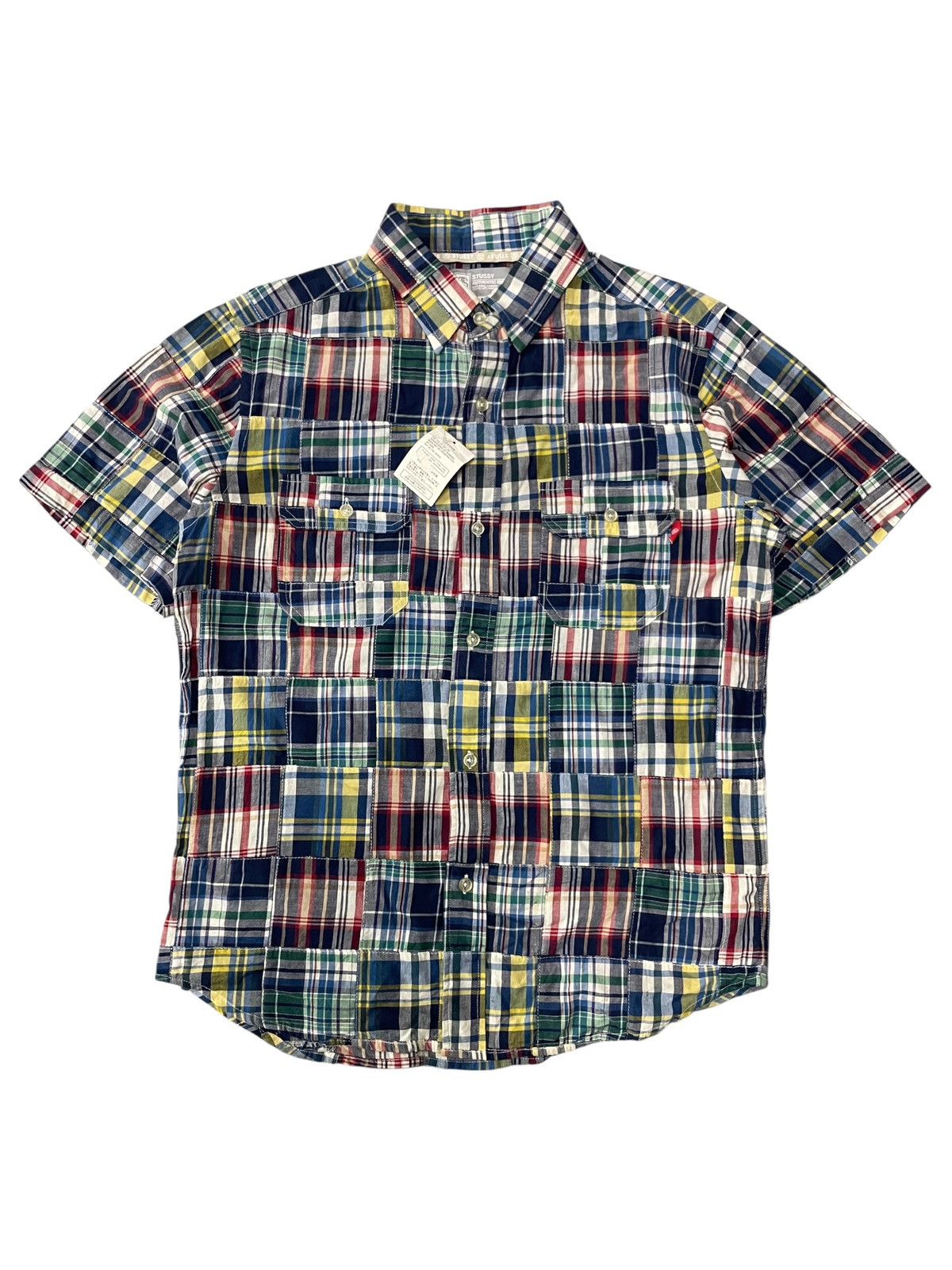 Stussy Stussy Patchwork Short sleeve shirt Size US M / EU 48-50 / 2 - 1 Thumbnail