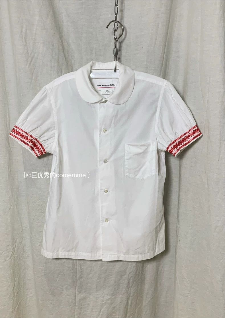 Comme des Garcons Comme Des Garcons Red fine thread embroidery decoration sm Size XS / US 0-2 / IT 36-38 - 1 Thumbnail