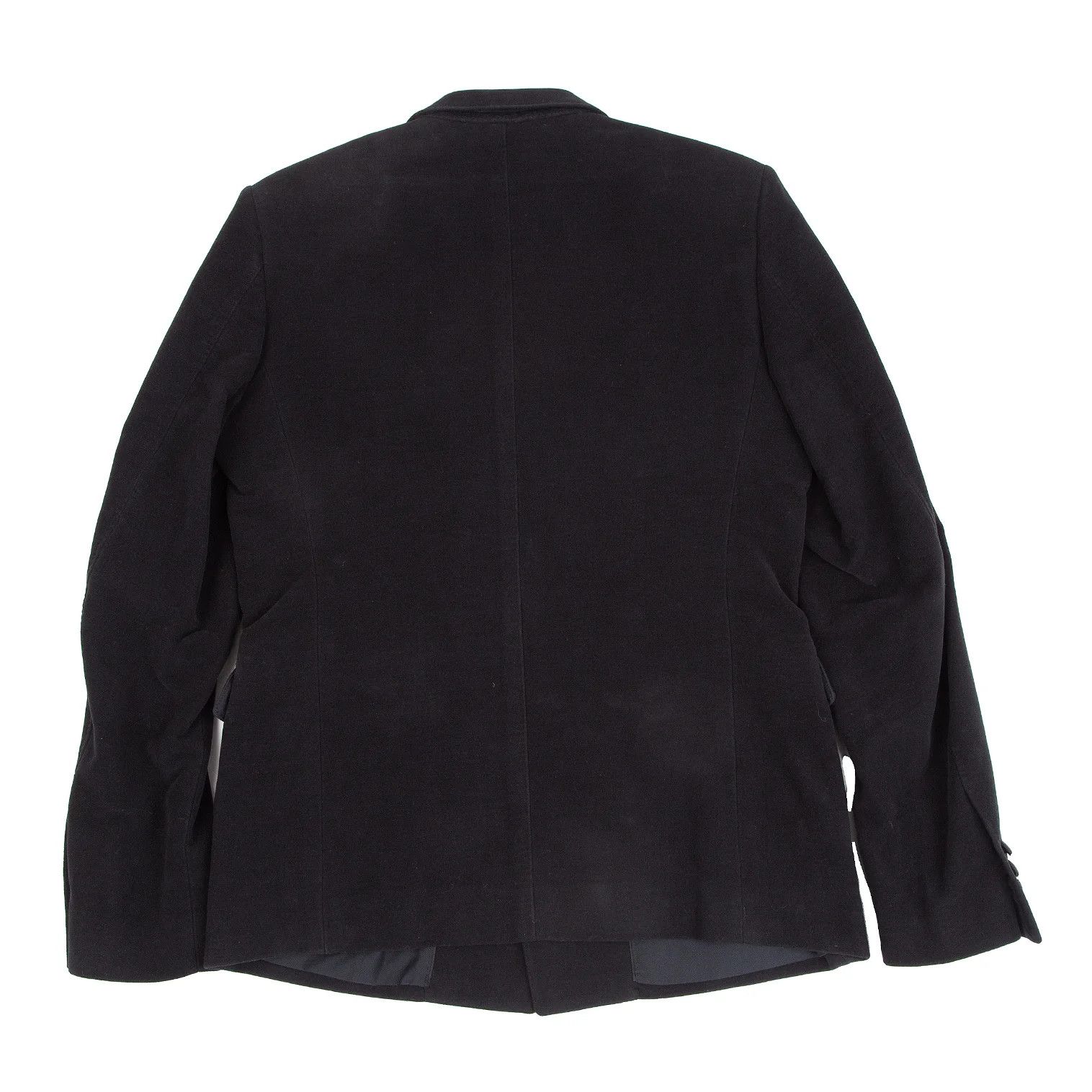 Dolce & Gabbana Cotton Peach Skin Peak Lapel Jacket in Black Size 50 Size US M / EU 48-50 / 2 - 11 Thumbnail