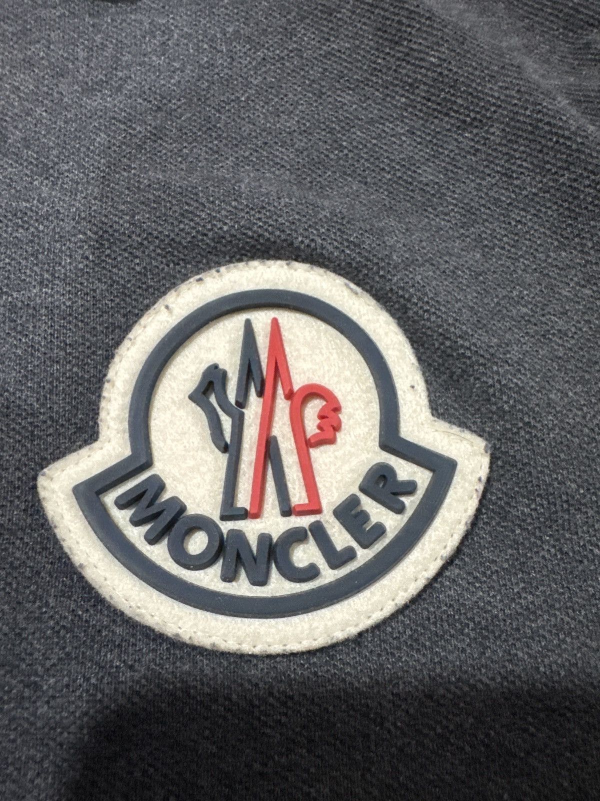 Moncler moncler big logo polo shirt Size US S / EU 44-46 / 1 - 2 Thumbnail