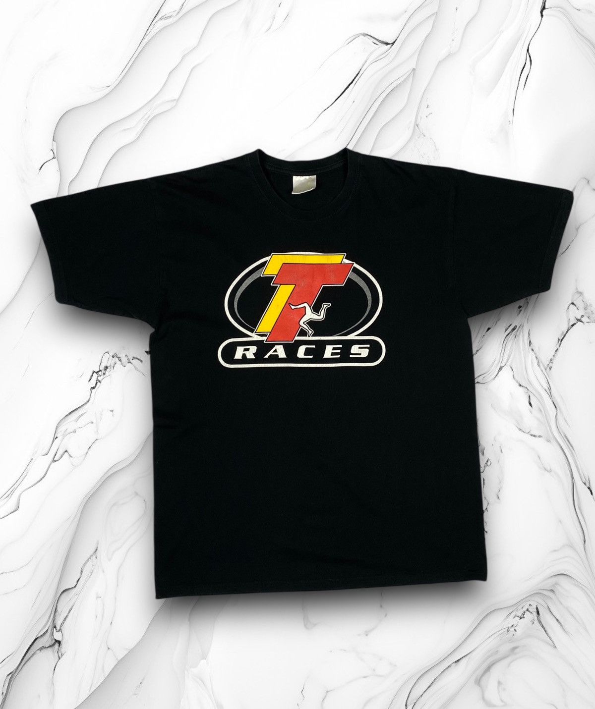 Other Isle of Man TT Races T-Shirt Black Road Racing Graphics Size US L / EU 52-54 / 3 - 1 Thumbnail