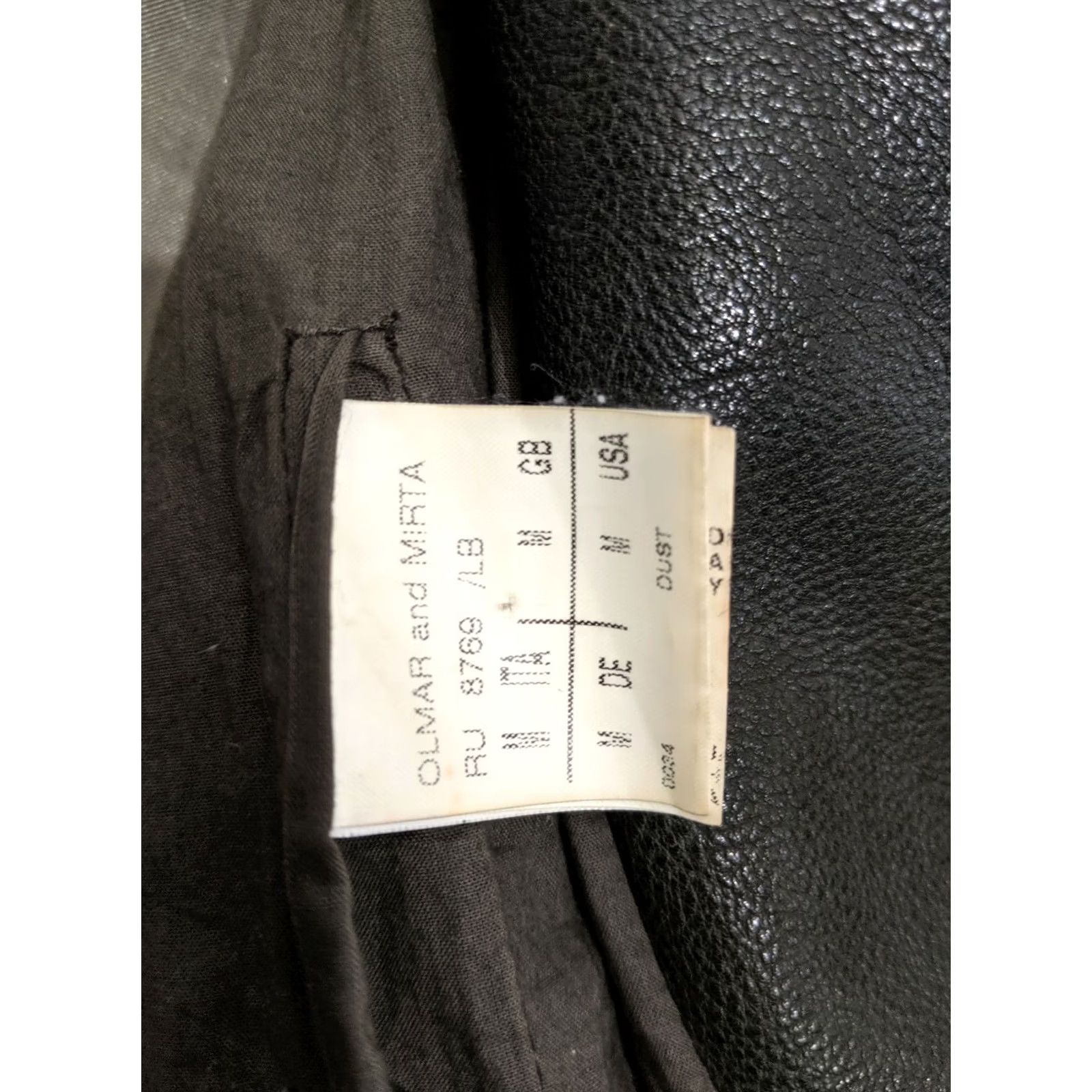 Rick Owens Rick Owens Stooges Archival Early Heavy Leather Moto Punk Jacket - Medium - Gray - Motorcycle Size US M / EU 48-50 / 2 - 6 Thumbnail