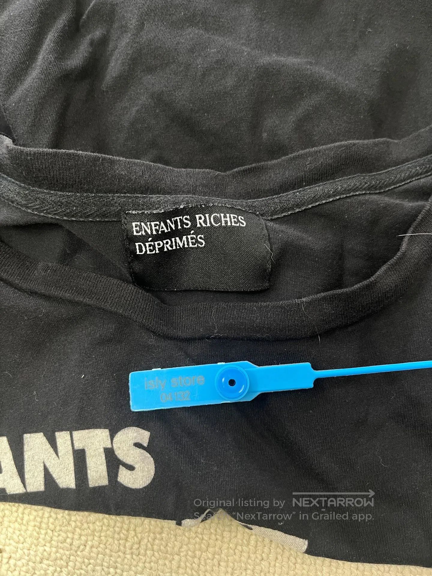 Enfants Riches Deprimes Enfants Riches Deprimes Black Portrait T. Size L / US 10 / IT 46 - 5 Thumbnail