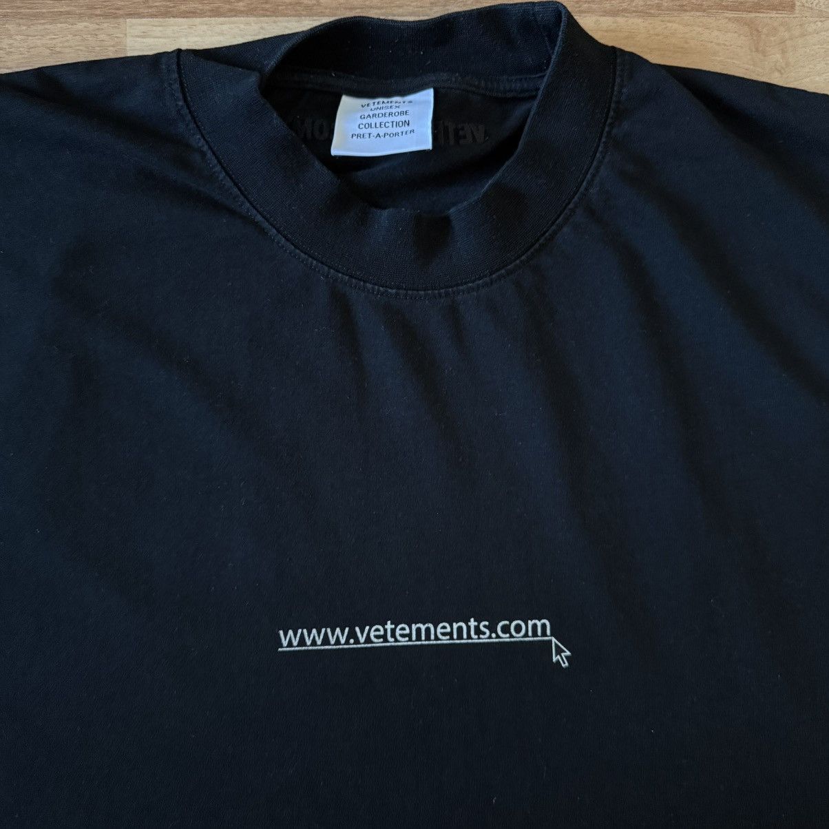 Vetements Vetements Website Logo T-Shirt Size US XS / EU 42 / 0 - 3 Thumbnail