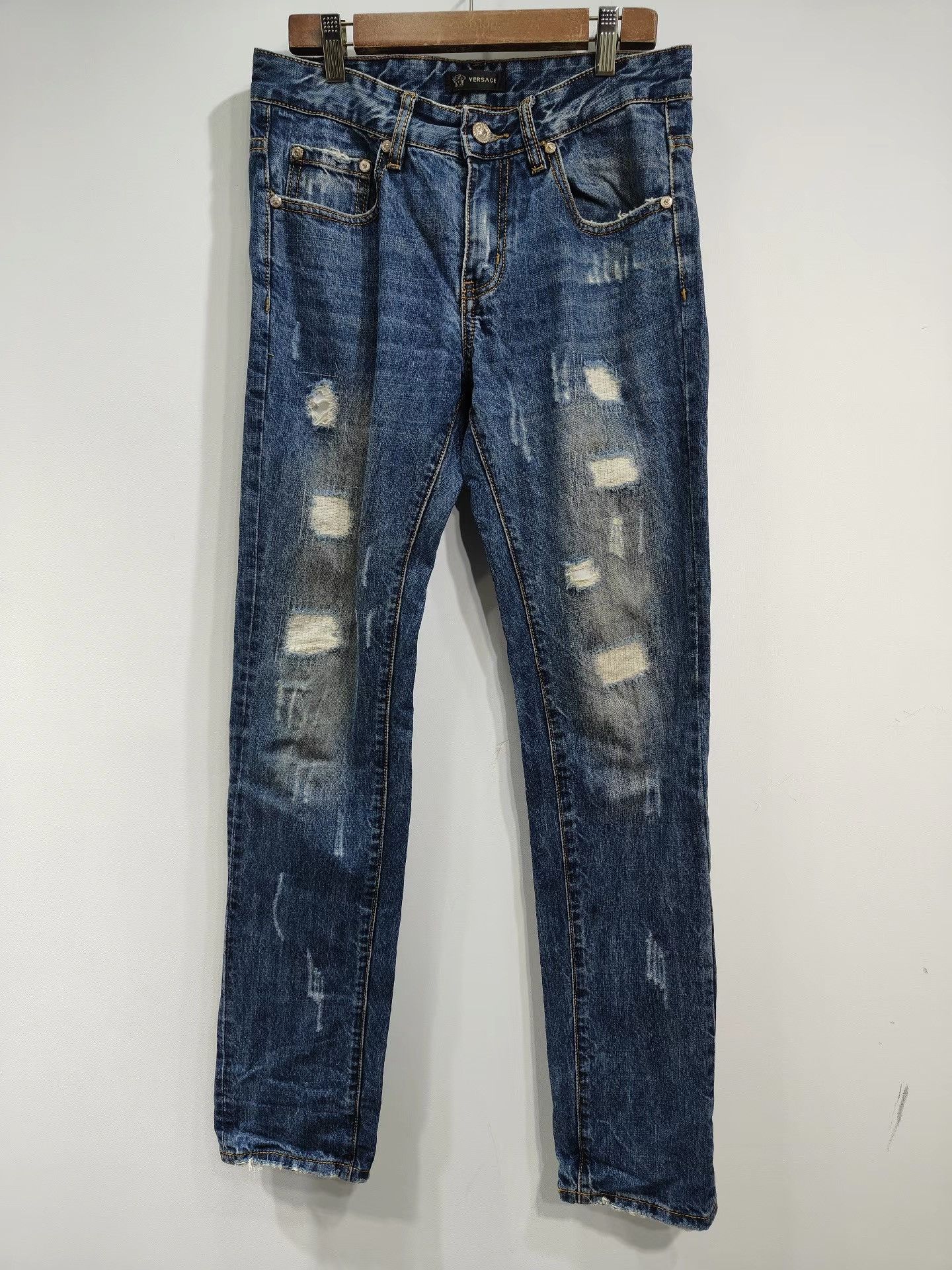 Versace VERSACE Men's Jeans K29 Size US 29 - 1 Thumbnail