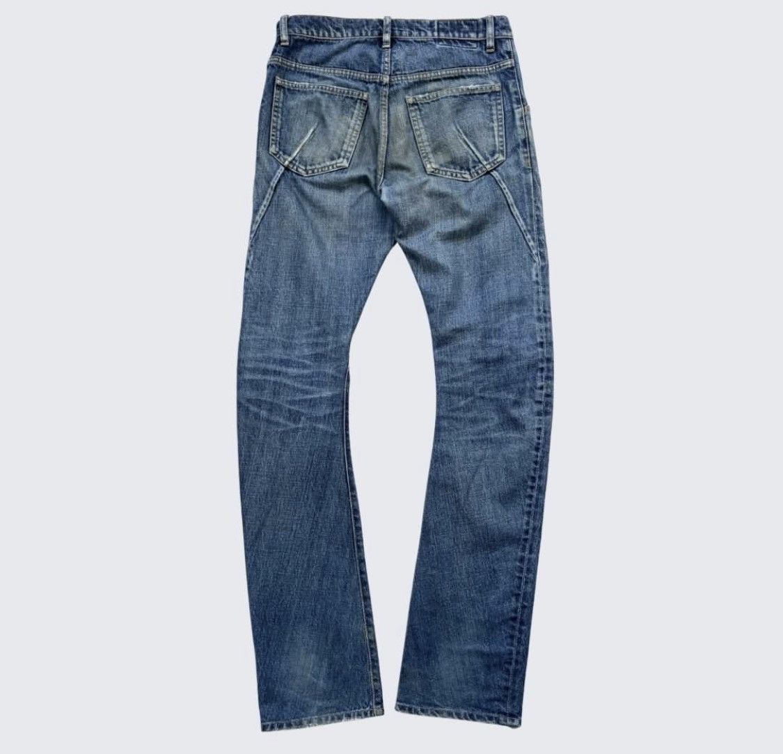 Isamu Katayama Backlash attachment banana J cut blue jeans Size US 28 / EU 44 - 2 Thumbnail