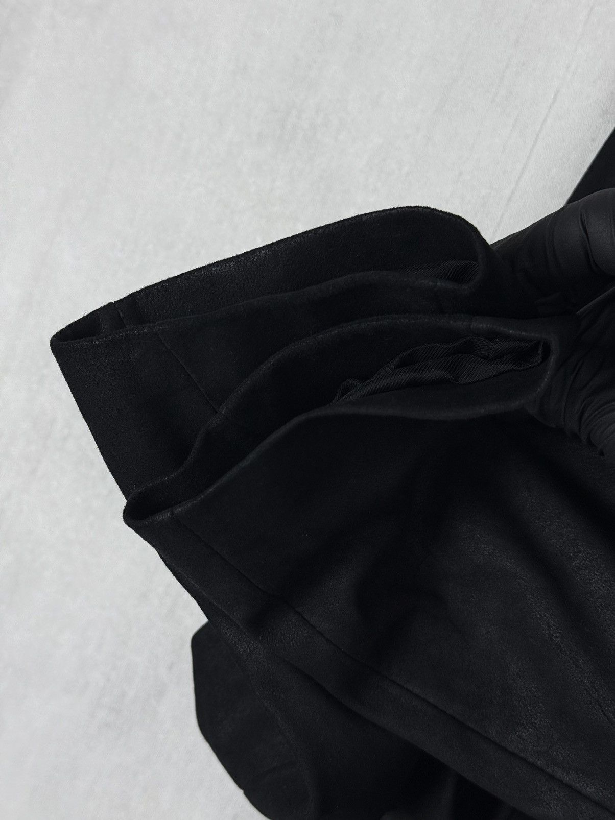 Ann Demeulemeester Ann Demeulemeester Leather Blazer With 925 Silver Chain Size XS / US 0-2 / IT 36-38 - 22 Thumbnail