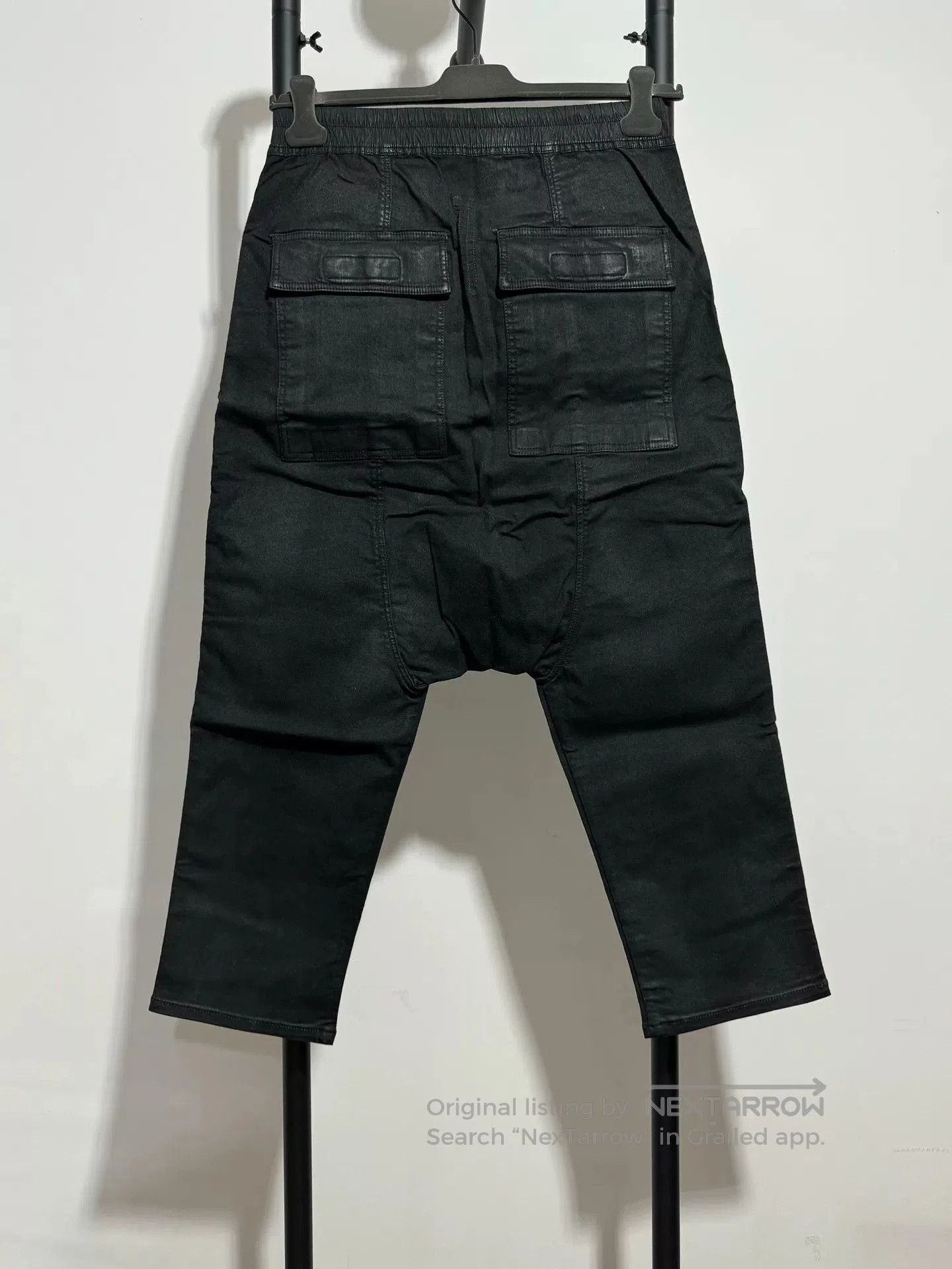Rick Owens rick owens ro black cropped pants. Size US 38 / EU 54 - 2 Thumbnail