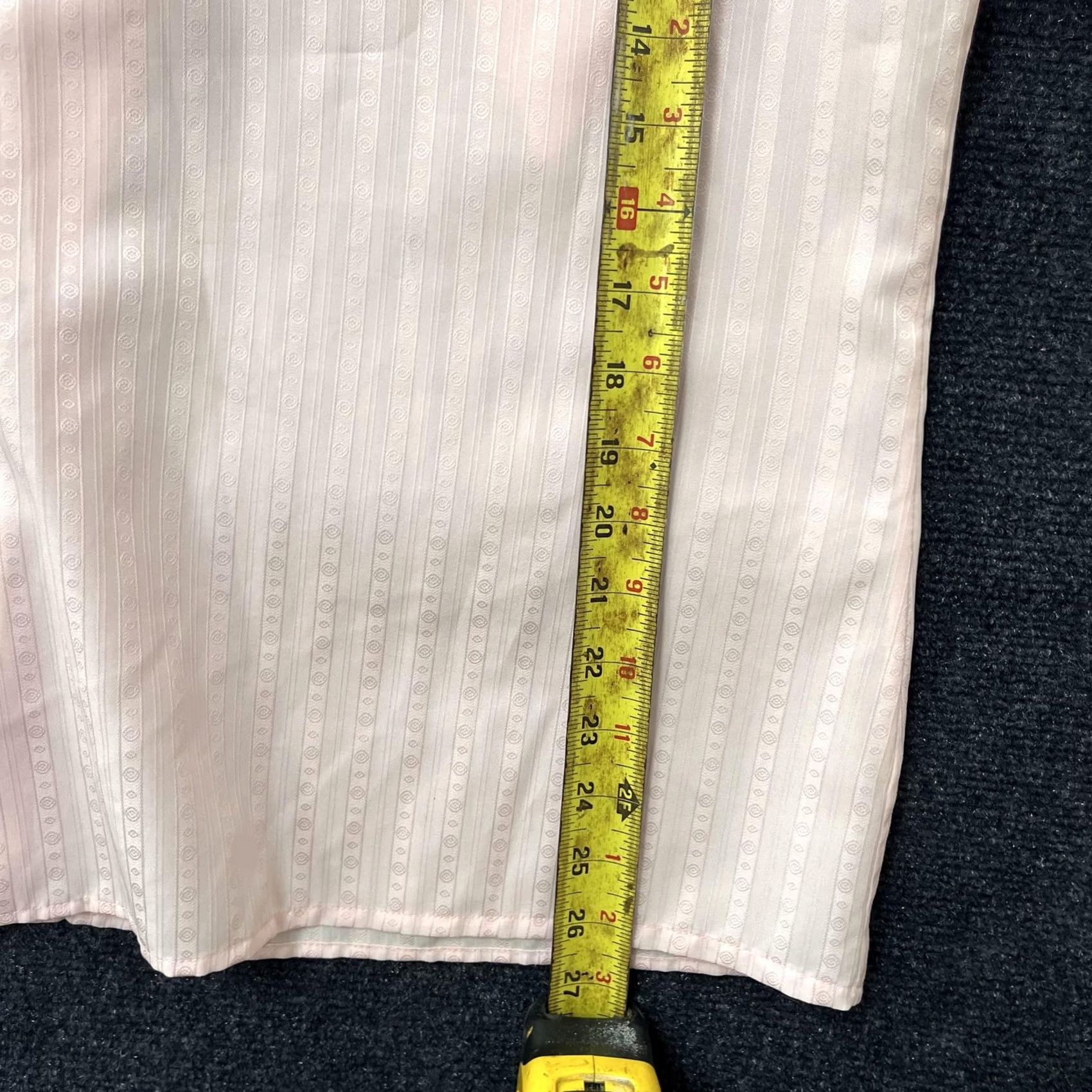 Vintage VINTAGE Paris Station Blouse Womens 40 Pink Striped Tie Neck Long Sleeve USA Blouse Size S / US 4 / IT 40 - 4 Thumbnail