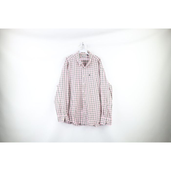 Barbour Barbour Regular Fit Spell Out Collared Button Shirt Grailed