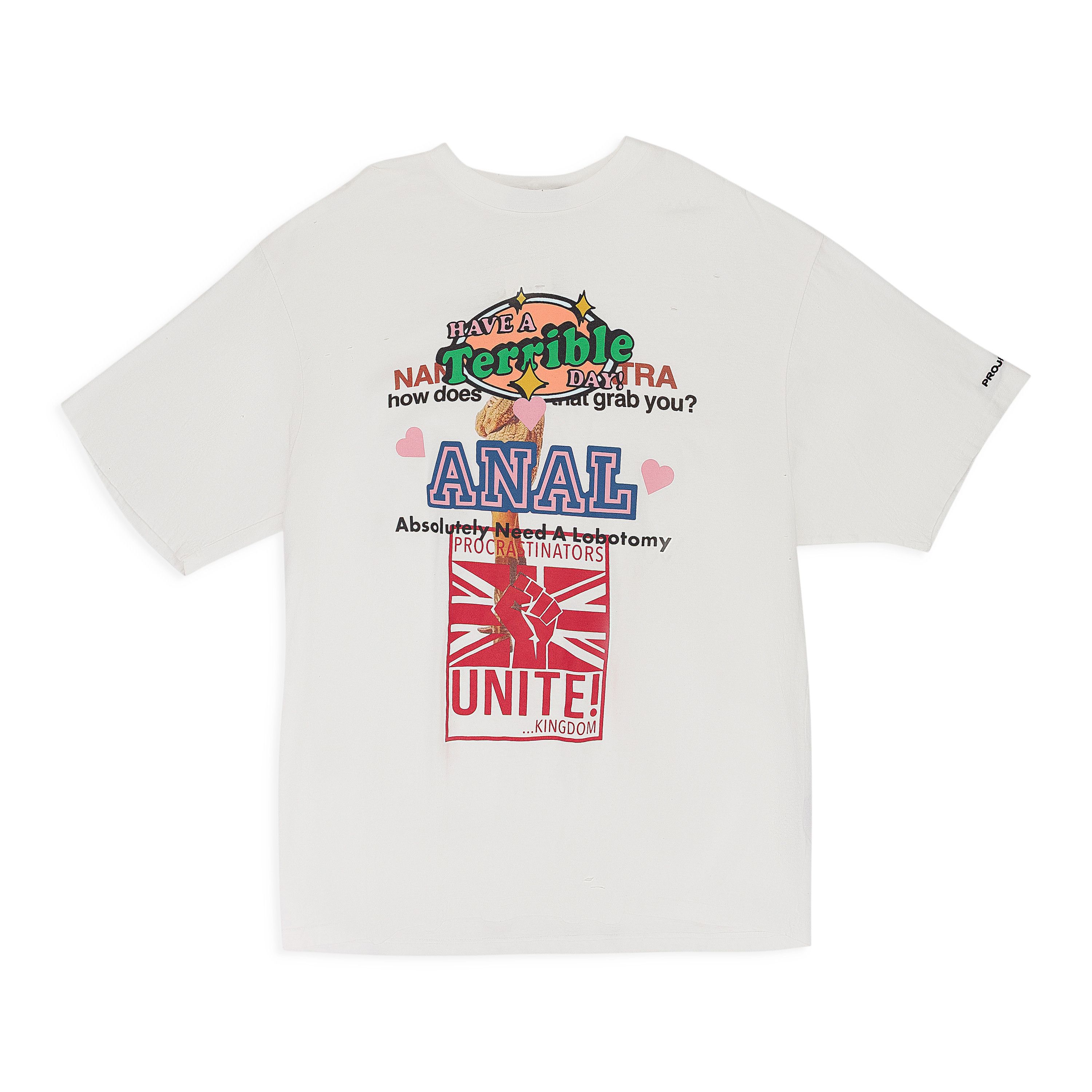 PROJECT G/R White Reworked Small Fit Polska T-shirt | Grailed