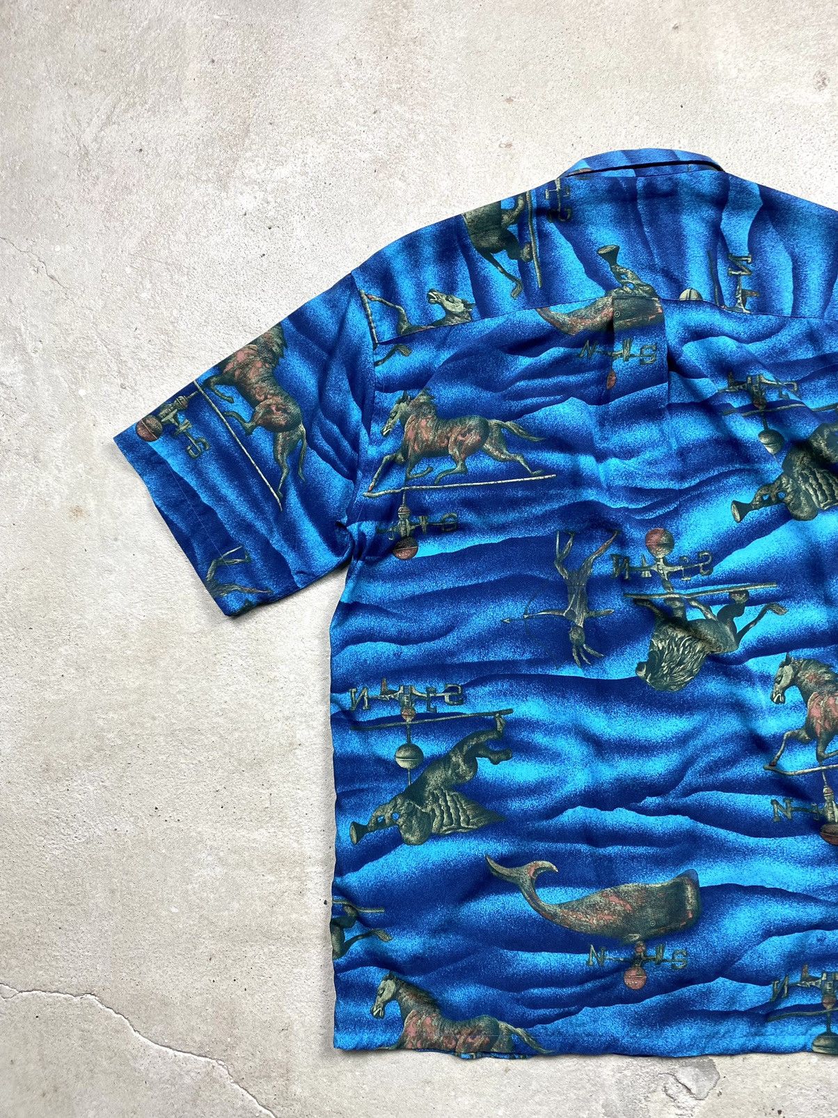 Vintage Rare! Vintage Guy Laroche Paris Hawaiian Shirt Y2K Size US M / EU 48-50 / 2 - 12 Thumbnail