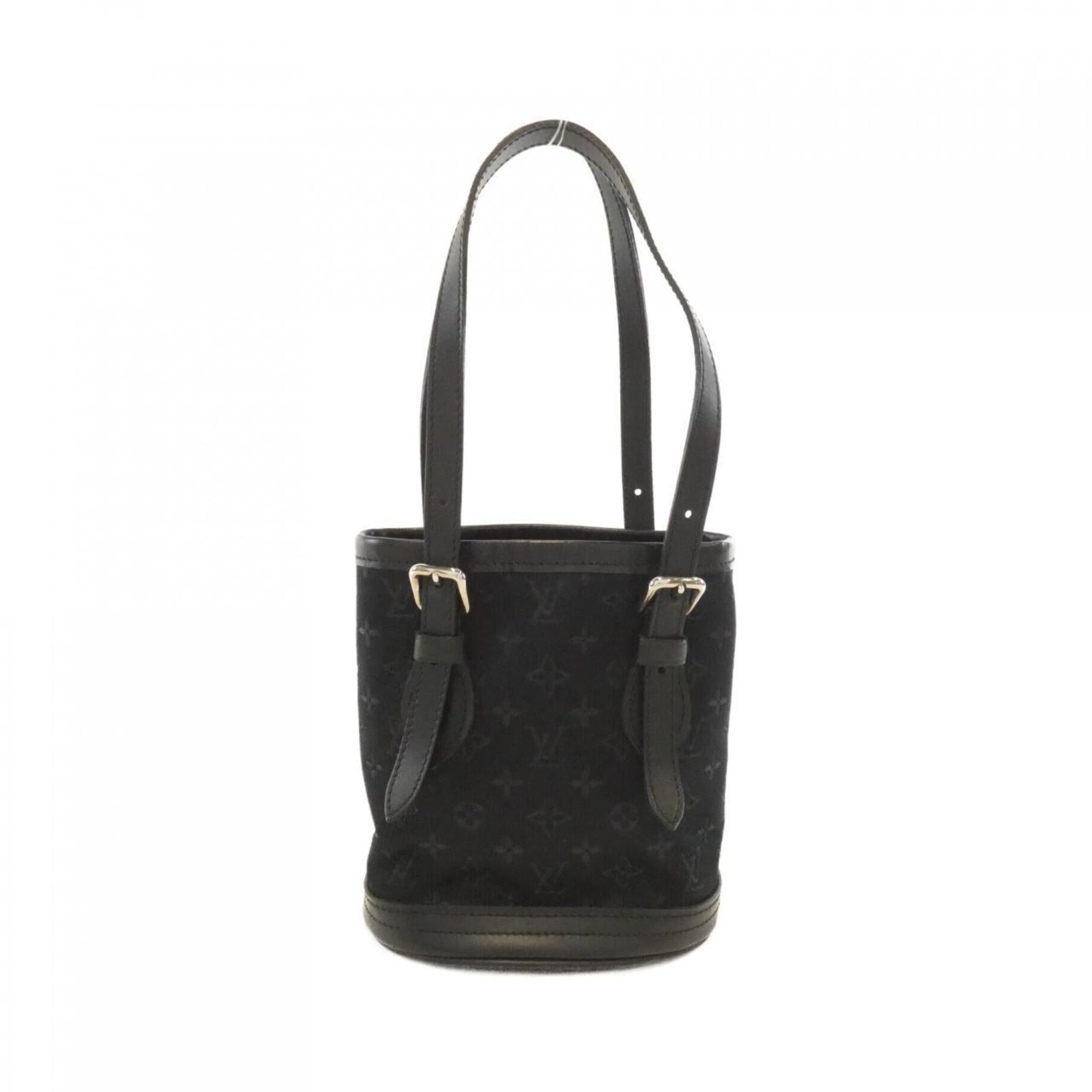 Louis Vuitton Louis Vuitton Monogram Satin Little Bucket M92144 Handbag Size ONE SIZE - 1 Thumbnail