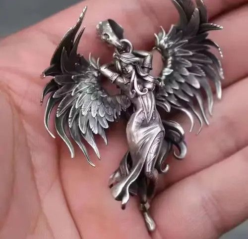 VIBE Evil Angel Wings Goddess Pendant Necklace Size ONE SIZE - 3 Thumbnail