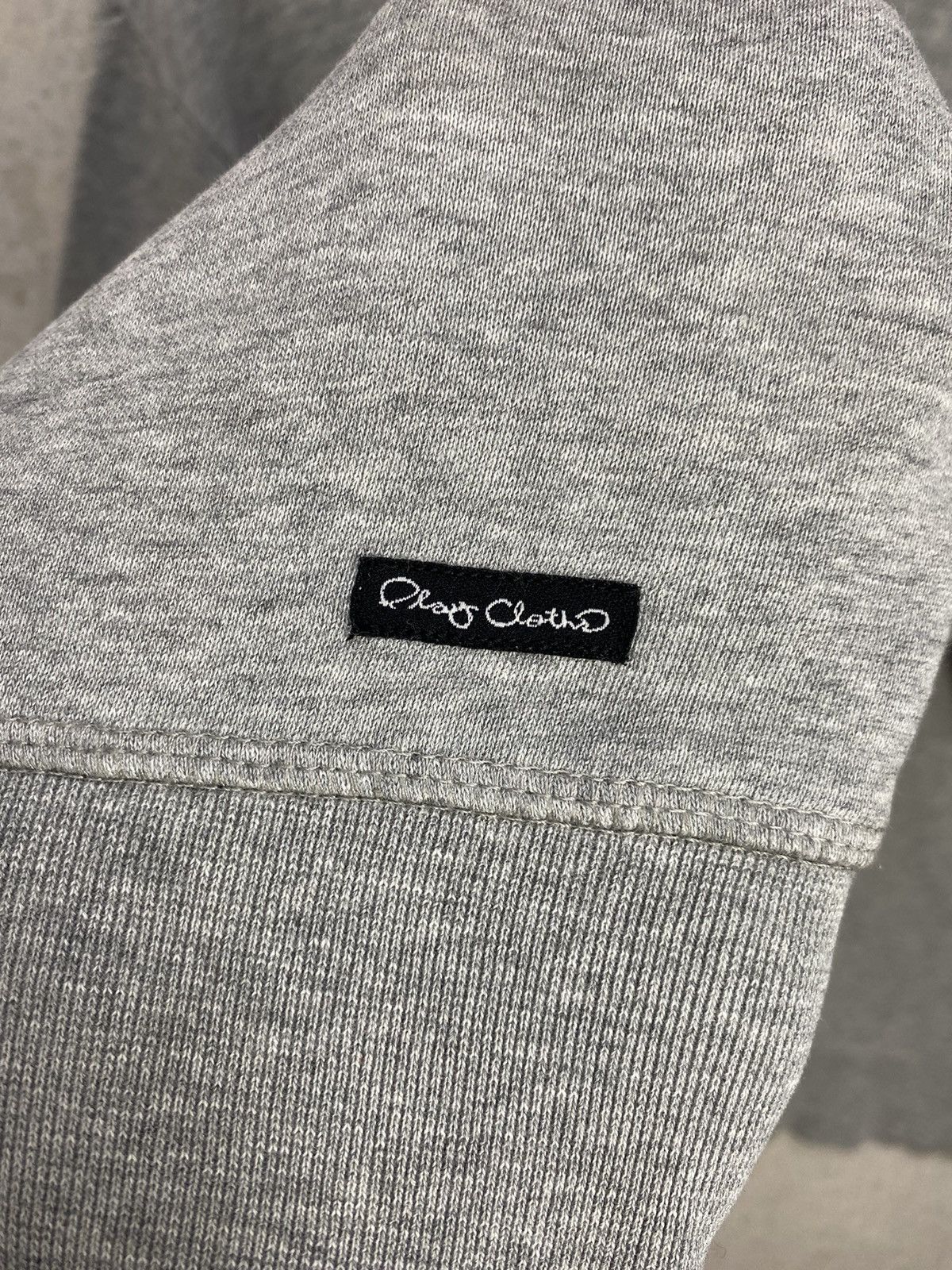 Vintage Play Cloth Sweatshirt Jumper Big Logo Gray Size L
