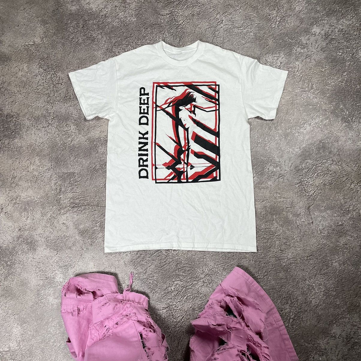 Band Tees Vintage Y2K Tee Drink Deep Dead Face 666 Devil M Size US M / EU 48-50 / 2 - 1 Thumbnail