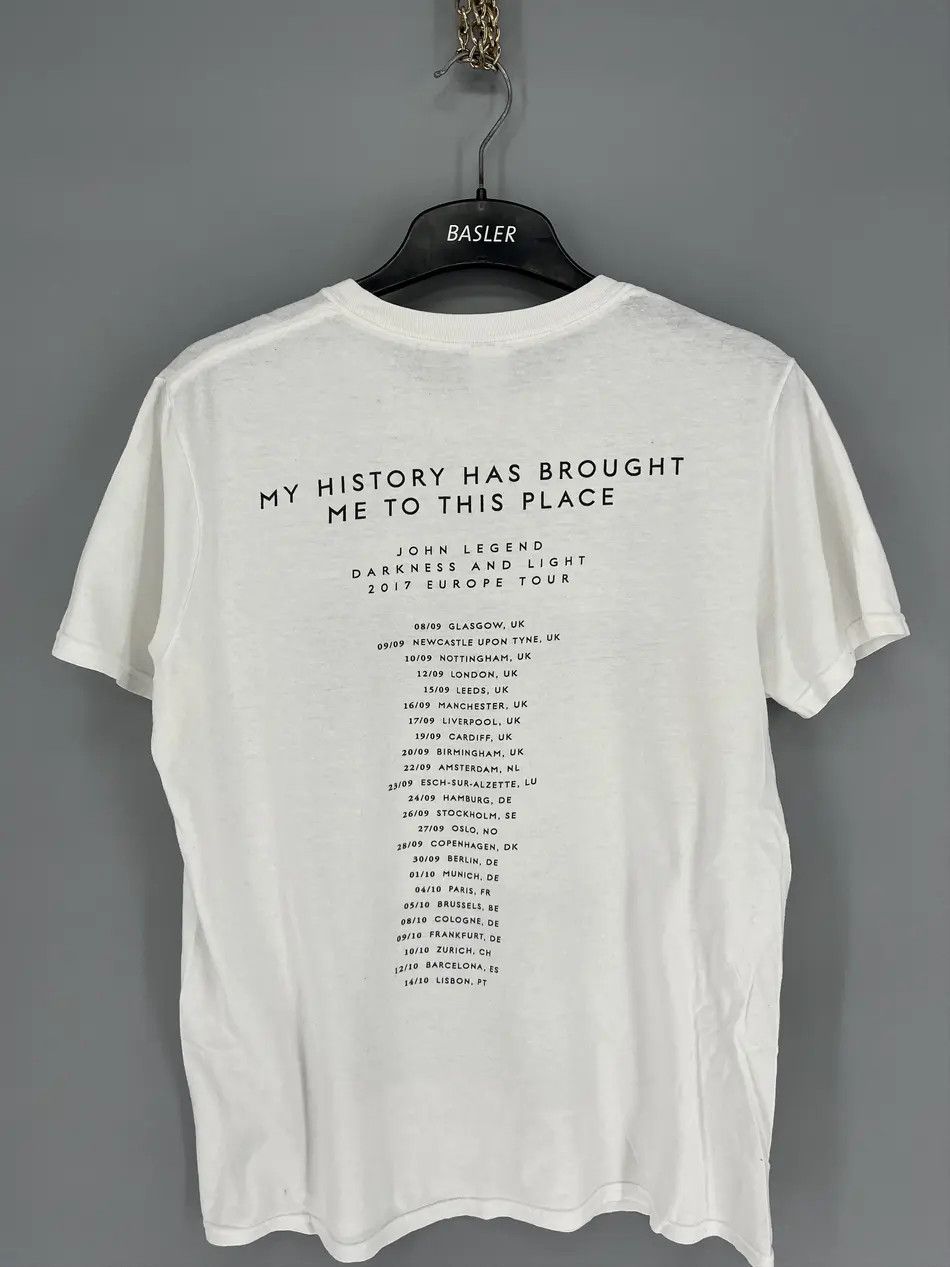 Band Tees Vintage Y2K John Legend Darkness+Light Tour 2017 Shirt M Size US M / EU 48-50 / 2 - 10 Thumbnail