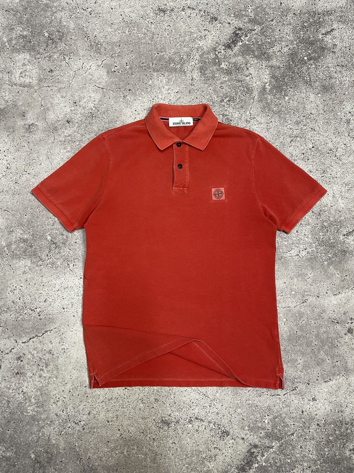 Massimo Osti Stone Island Polo T-shirt Patch Program Box Logo Tee Size US L / EU 52-54 / 3 - 7 Thumbnail