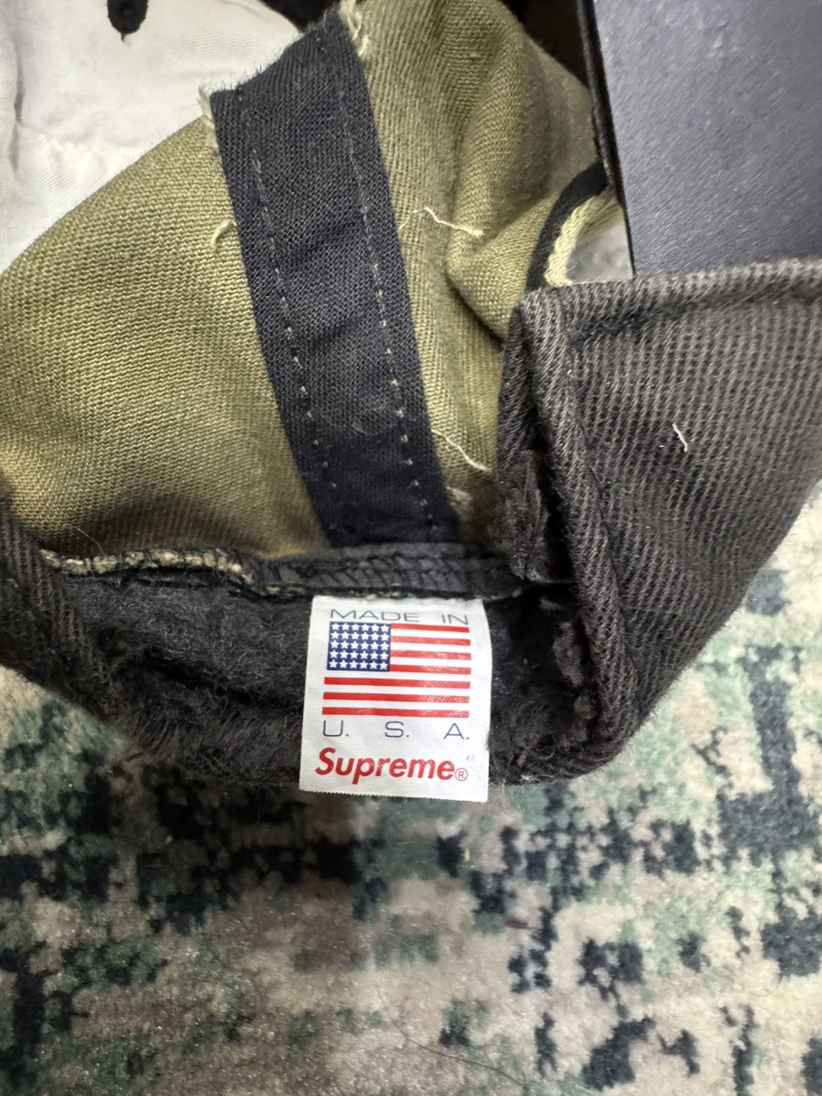 Supreme FW2016 SUPREME CREEP 6 PANELS CAP HAT Size ONE SIZE - 7 Thumbnail
