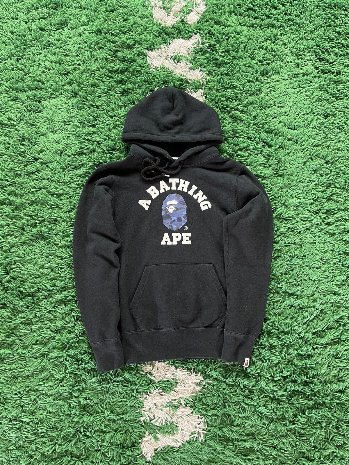 Zip Up Bape College Logo 【 BAPE X MOUSSY 】COLLEGE LOGO ZIP HOODIE