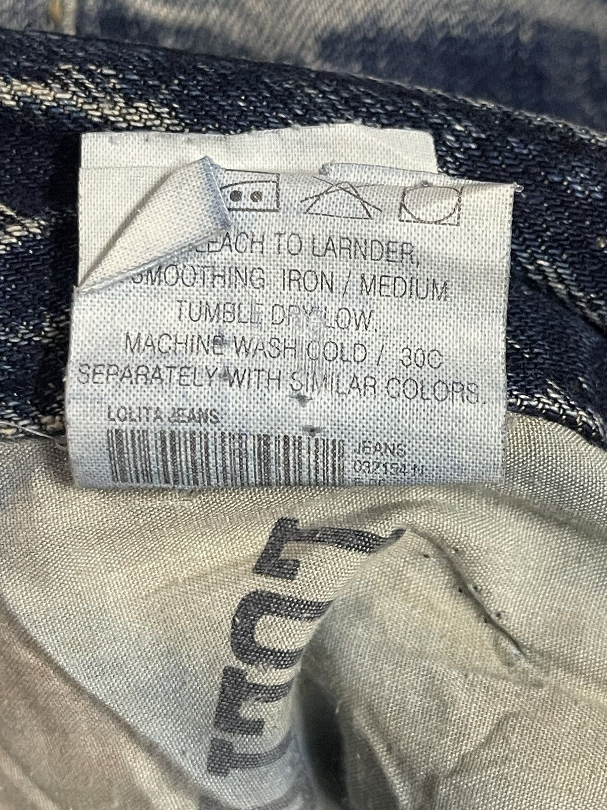 Tornado Mart Vintage Japanese Brand Faded Wash Distress Loose Jeans Size US 32 / EU 48 - 11 Thumbnail