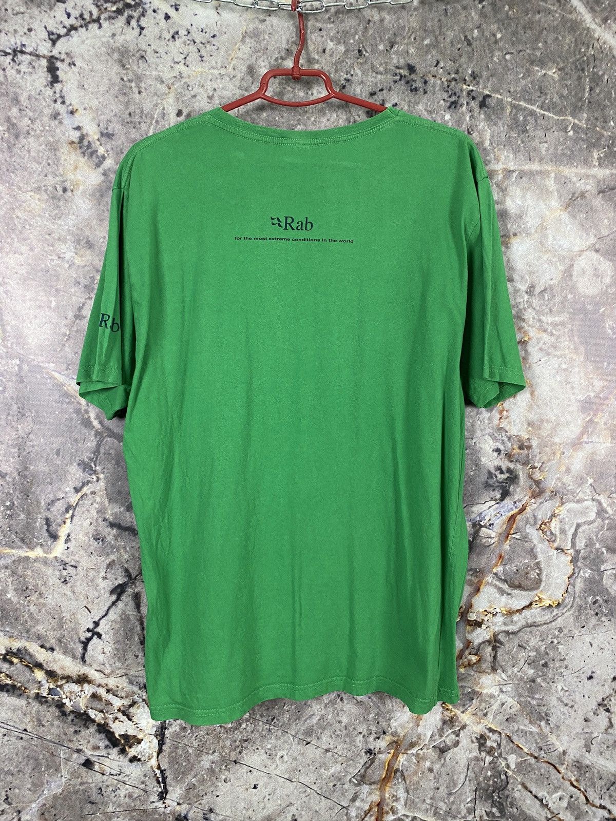 Rab × Vintage Men’s Rab T-Shirt Outdoor Streetwear Vintage Size XL Size US XL / EU 56 / 4 - 9 Thumbnail