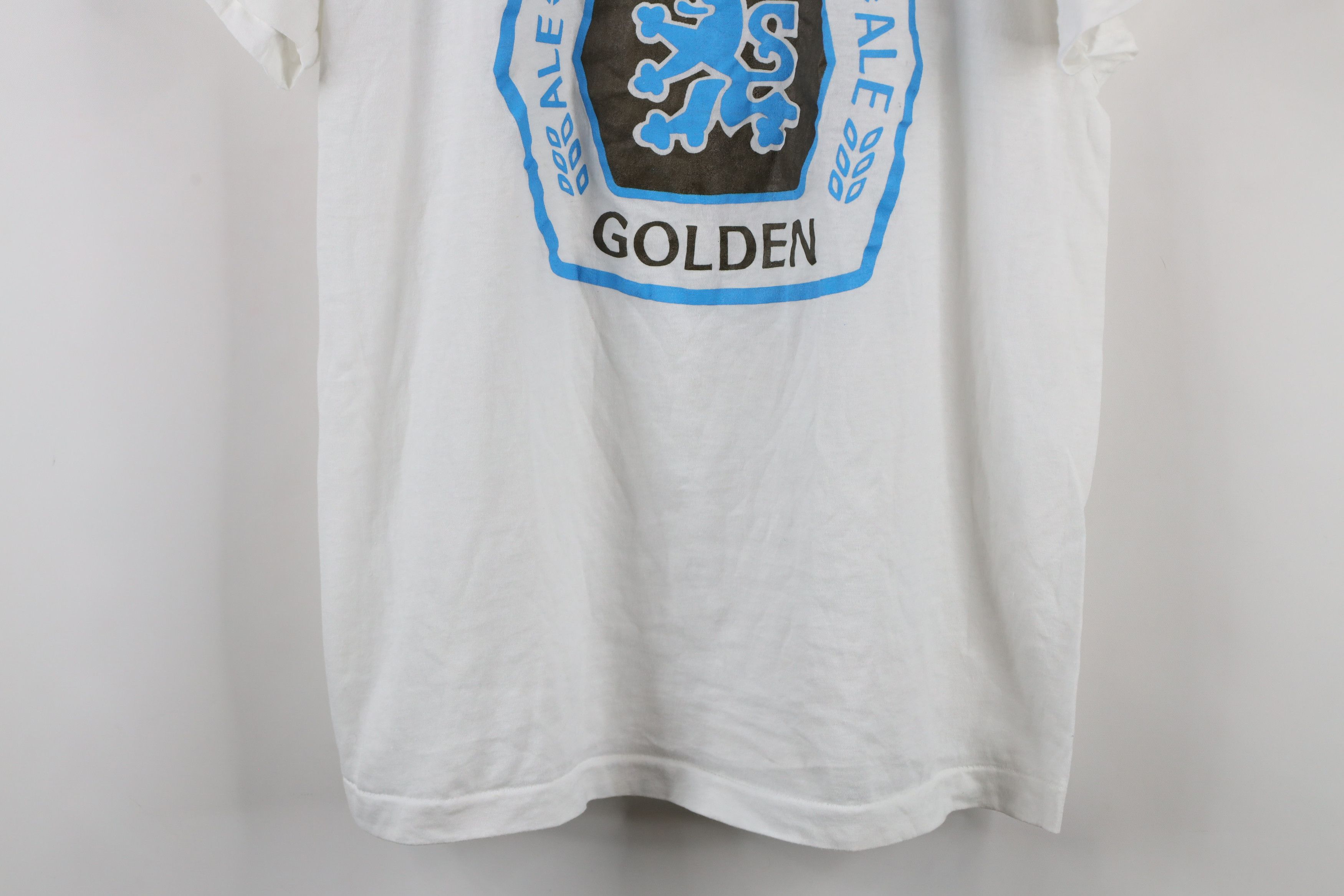 Vintage Vintage 80s Streetwear Molson Golden Ale Beer T-Shirt USA Size US XL / EU 56 / 4 - 3 Thumbnail