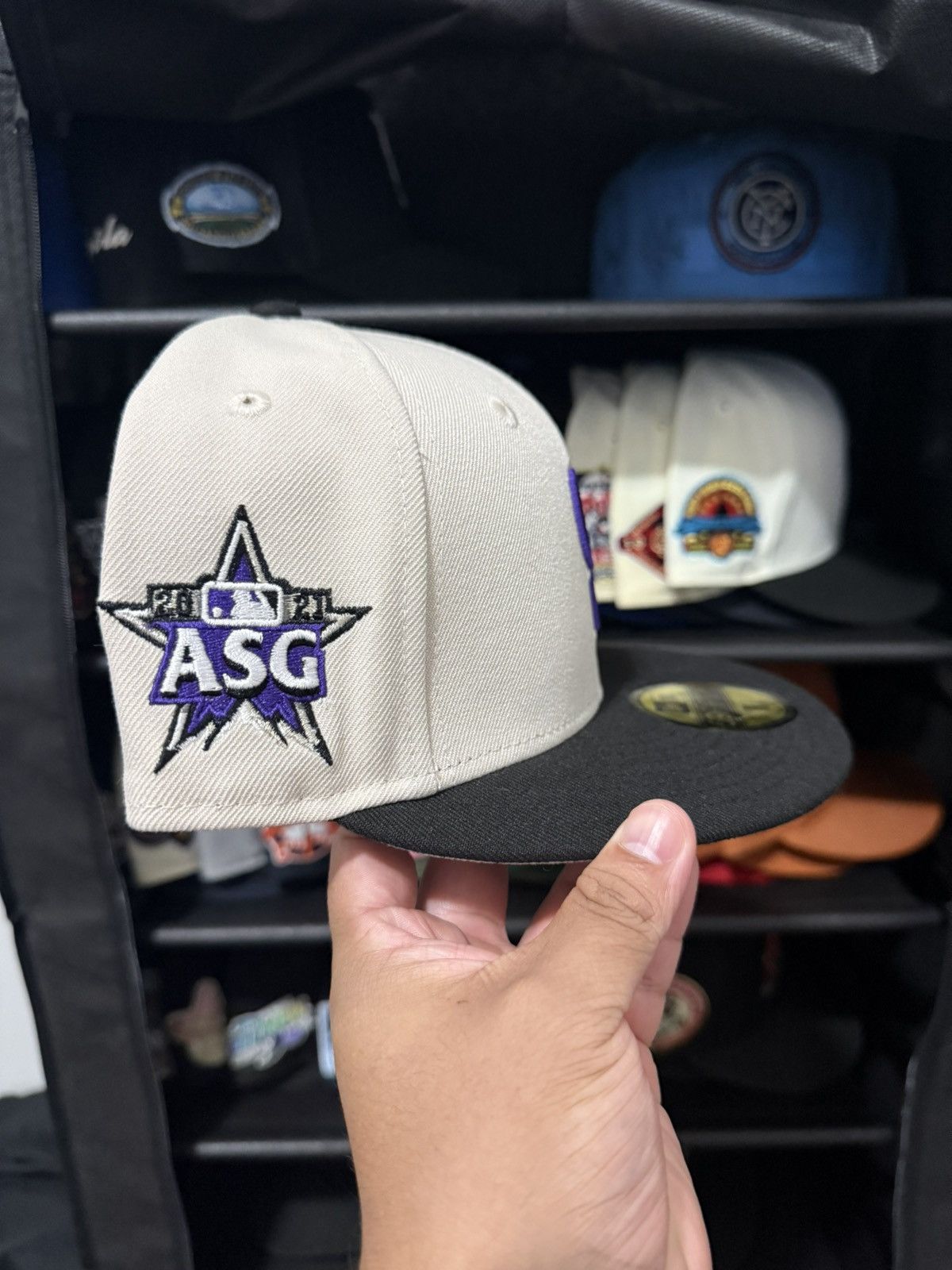 Hat Club Stone Grey Colorado Rockies All Star Game 7 1/8 Size ONE SIZE - 2 Thumbnail